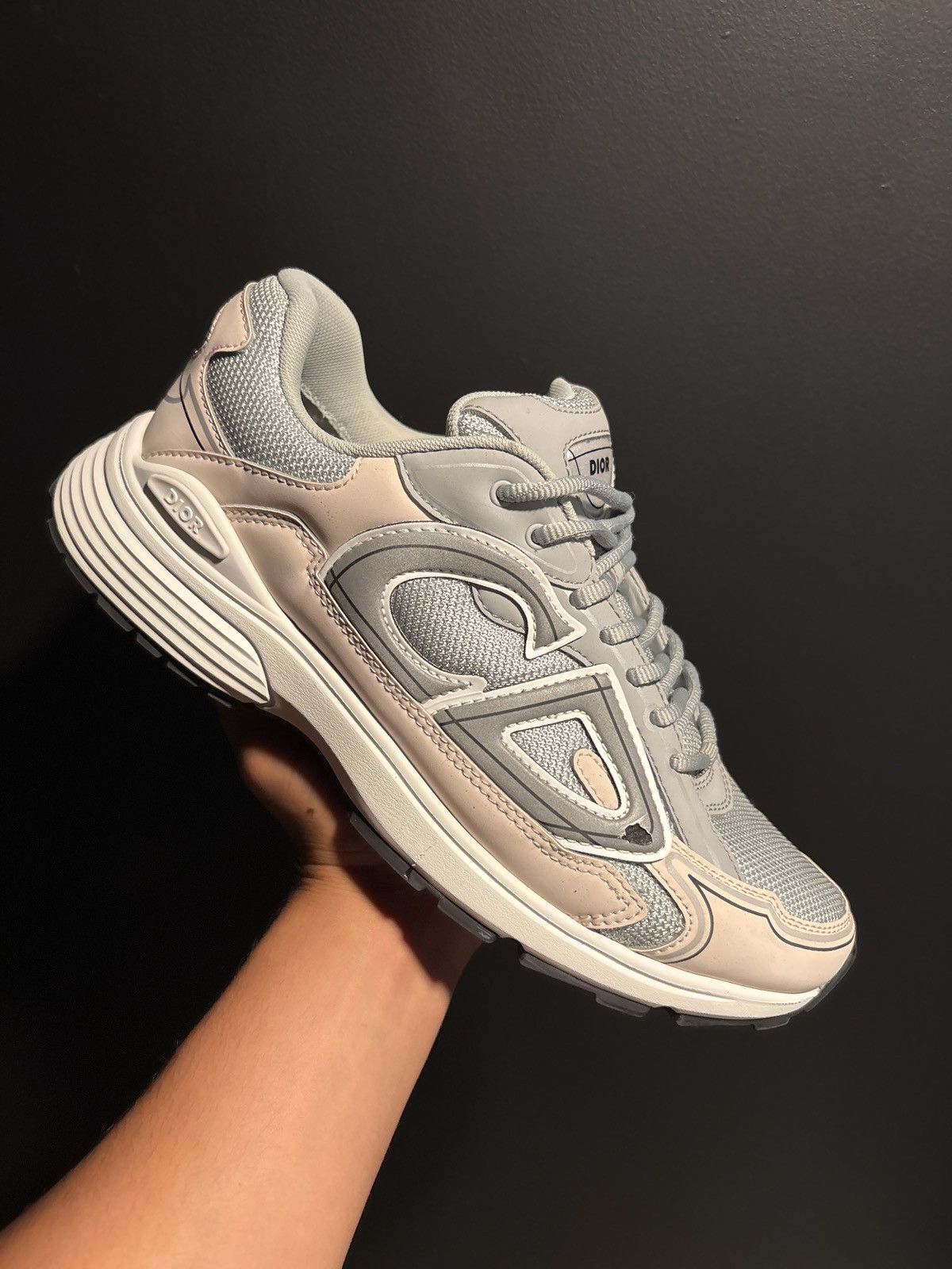 Dior NEW SEASON DIOR B30 GREY & PINK Size US 10 / EU 43 - 10 Thumbnail