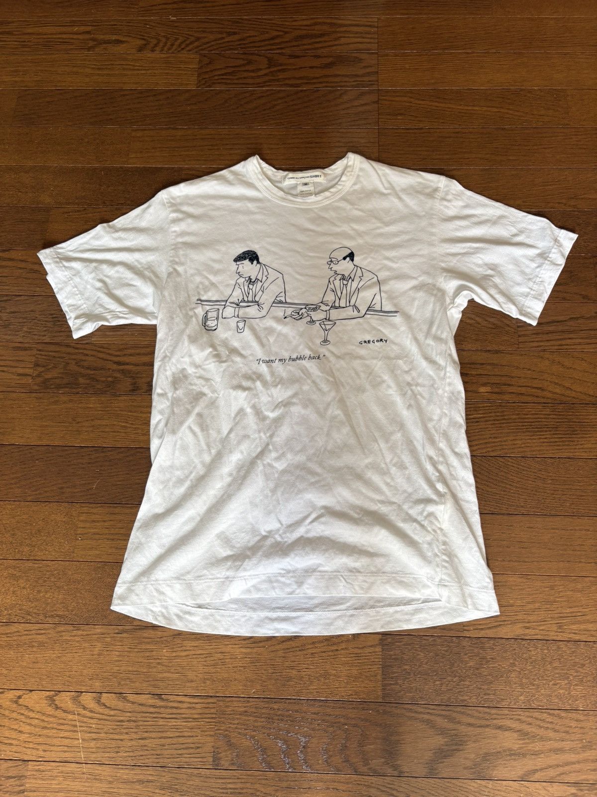 トップス 90s COMME des GARCONS HOMME Ringer Tee Comme des Garcons × Comme des Garcons SHIRT Comme Des Garcons