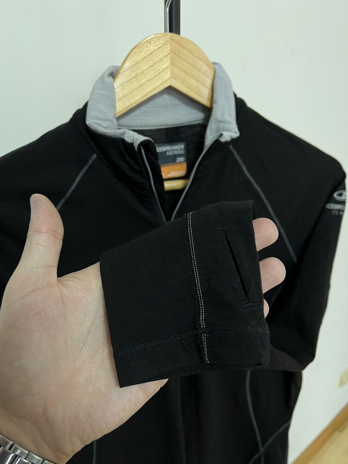 Icebreaker Icebreaker Merino Wool Wmns M Bodyfit 200 Zip 1/4 Fleece Size M / US 6-8 / IT 42-44 - 4 Thumbnail