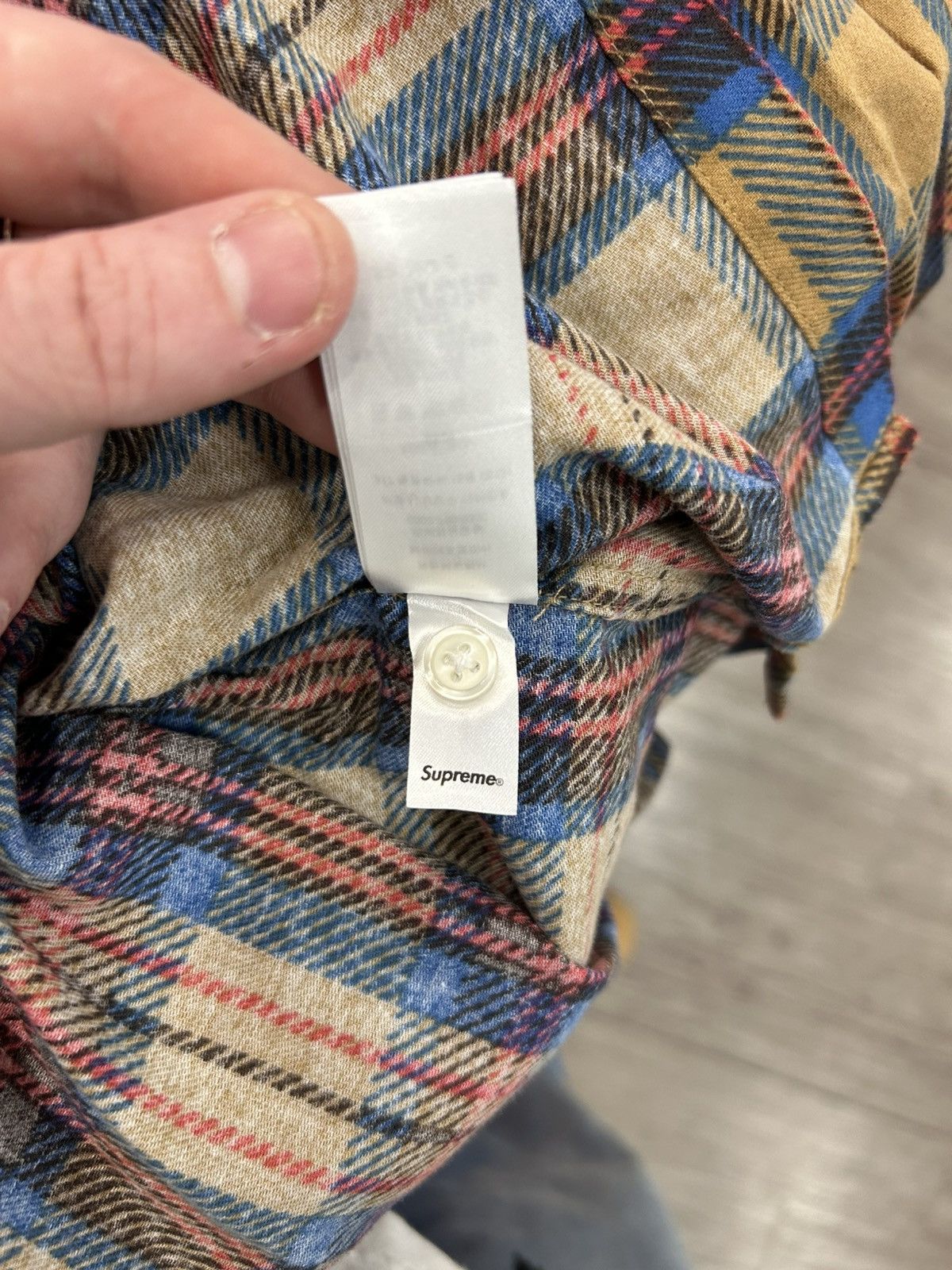 Supreme Supreme Hooded Flannel Size US M / EU 48-50 / 2 - 7 Thumbnail