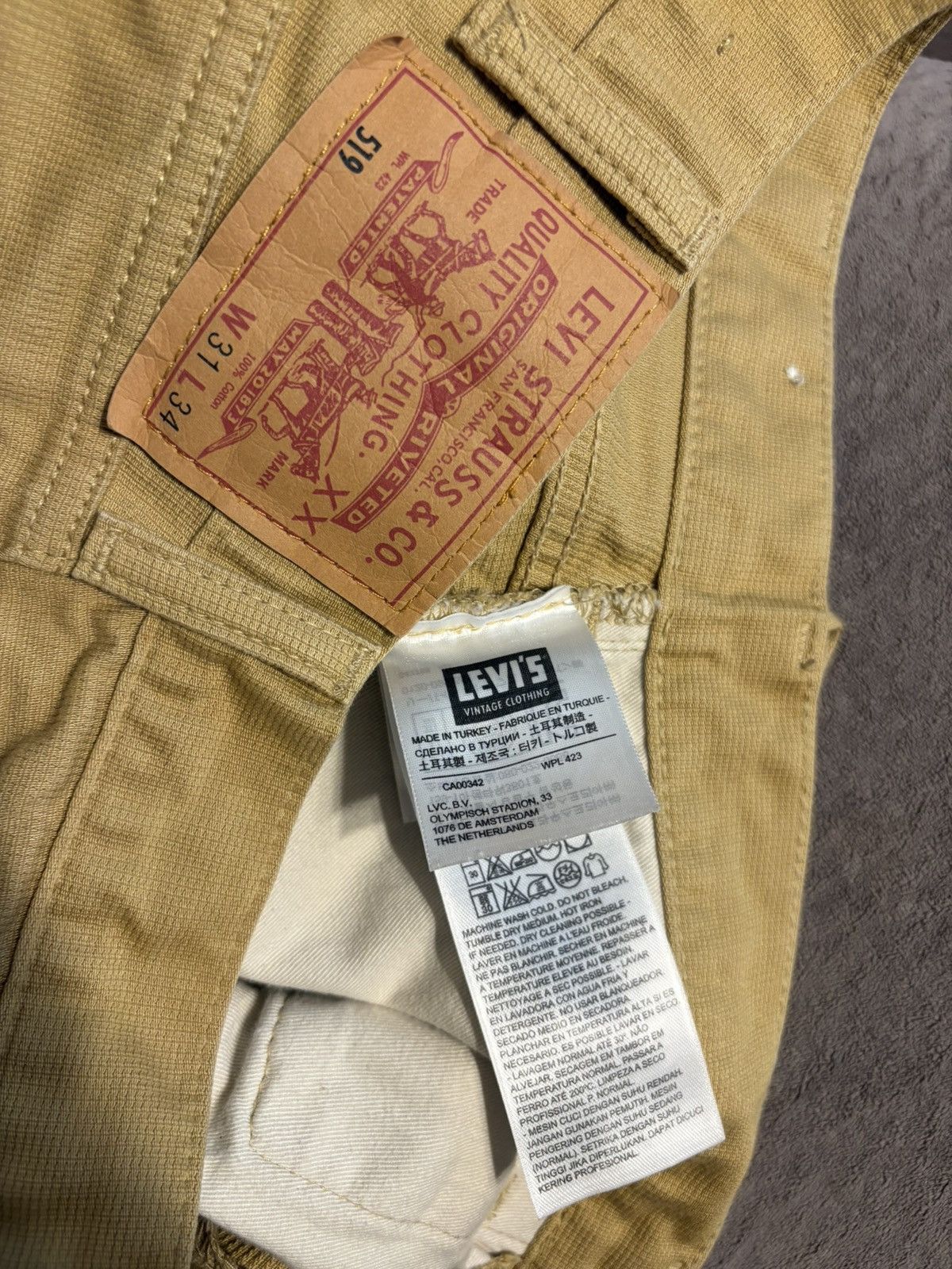 Levi's Vintage Clothing 519 Levi’s Size US 31 - 4 Thumbnail