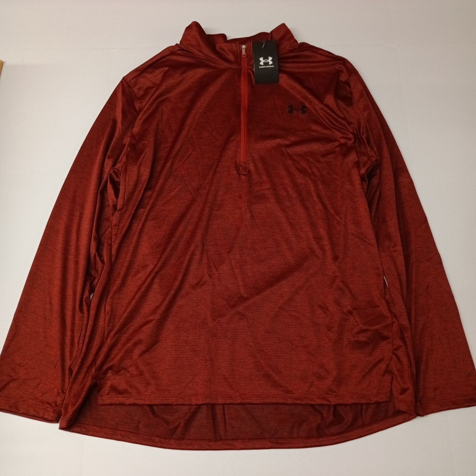 Under Armour Under Armour Men's Tech Vent 1/2 Zip Pullover Size 2XL Red Size US XXL / EU 58 / 5 - 1 Thumbnail
