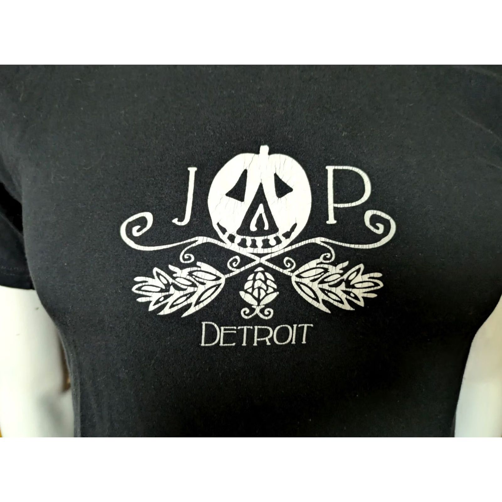 American Apparel Jolly Pumpkin Brewing Detroit MI Logo T Shirt Small Black Cotton Unisex Adults Graphic Tee Beer Short Sleeve Crew Neck 100% Cotton American Apparel Size US S / EU 44-46 / 1 - 2 Thumbnail