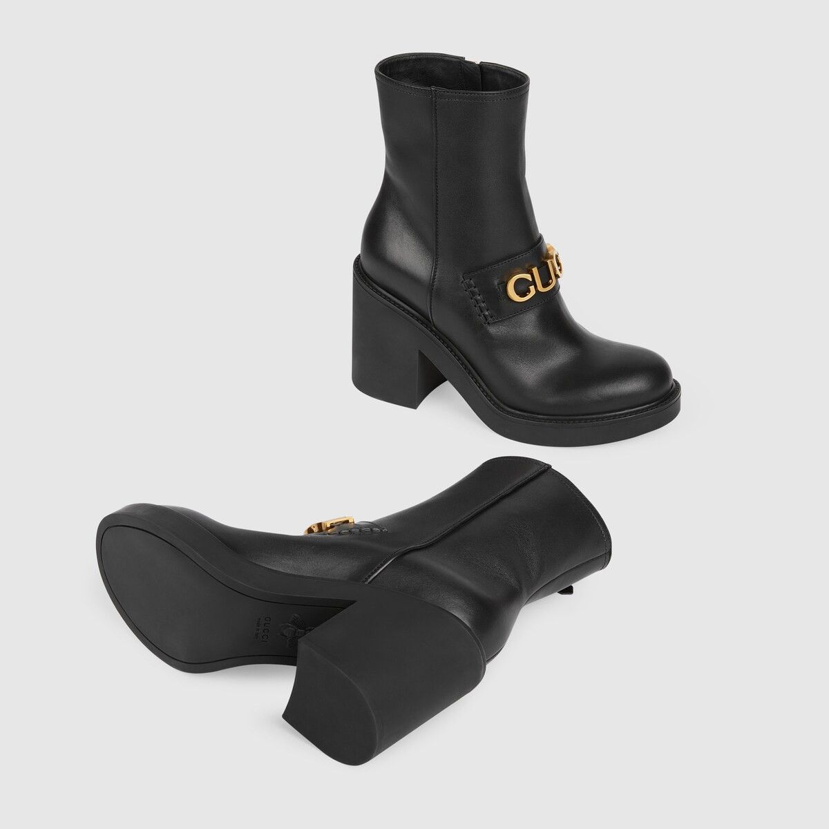 Gucci o1s1wg110125 GG Boots in Black Size US 8 / IT 38 - 6 Thumbnail