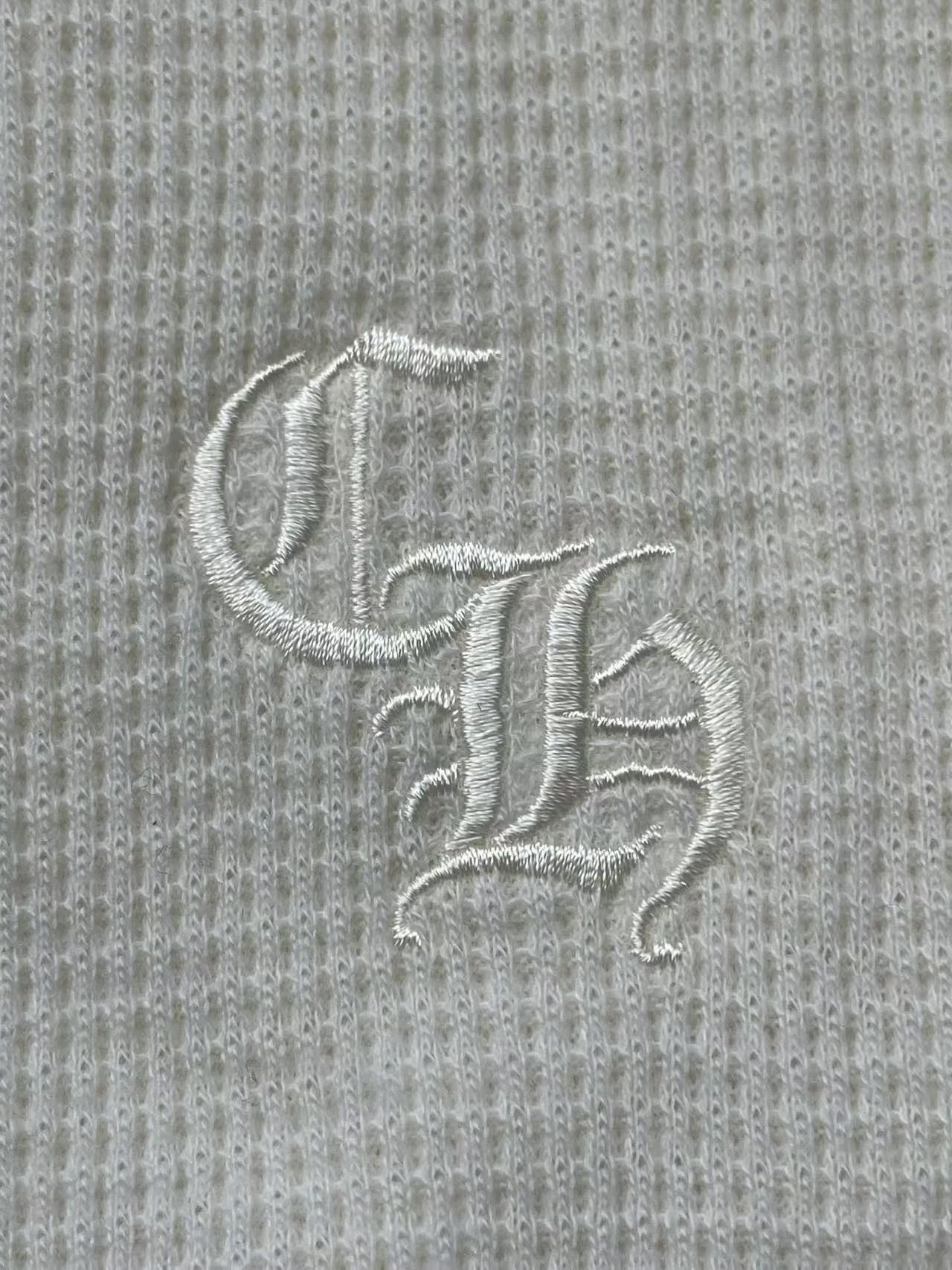 Chrome Hearts Chrome Hearts CH Logo Waffle Thermal Short Sleeve T-Shirt Size US L / EU 52-54 / 3 - 5 Thumbnail