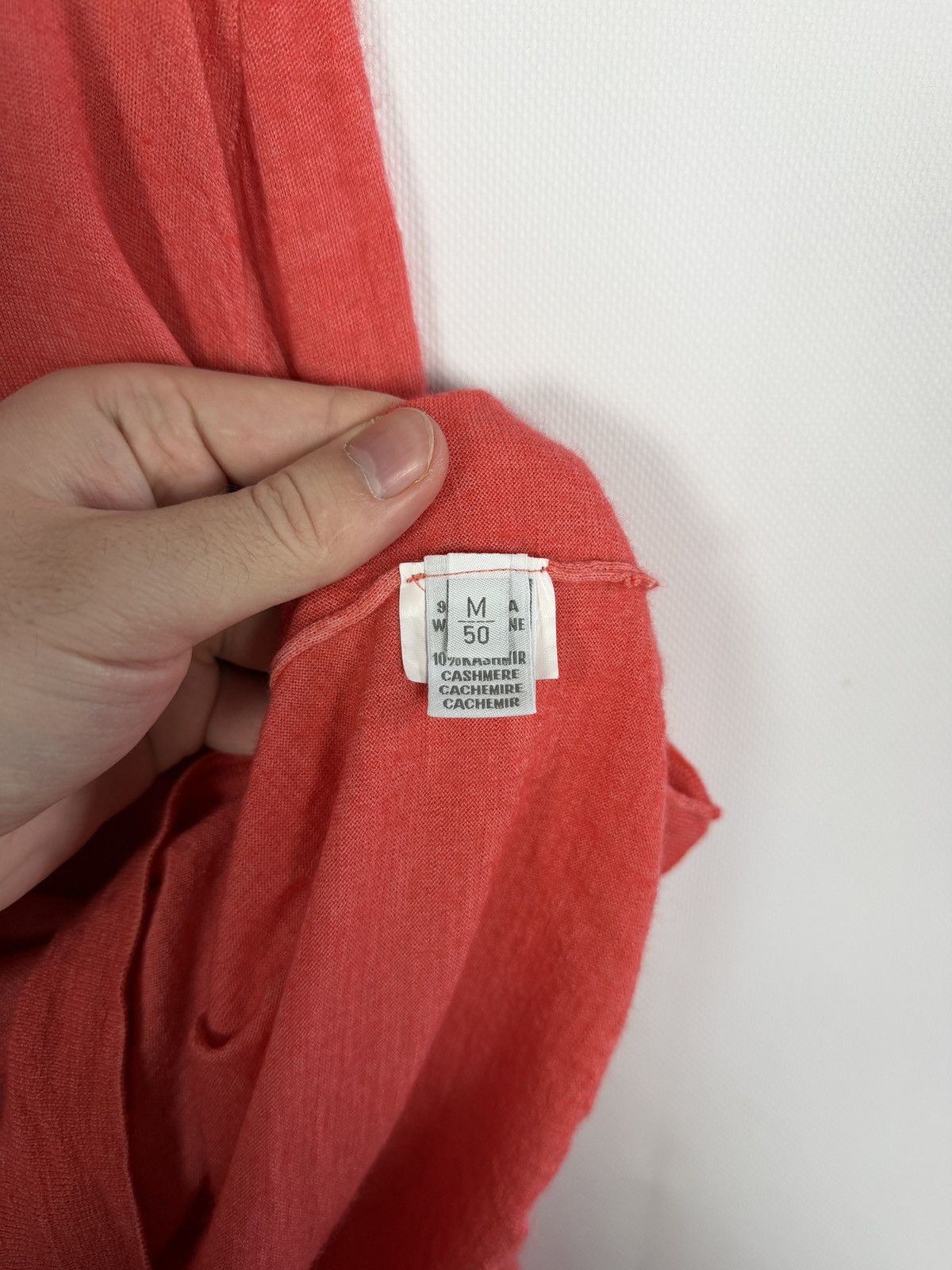 Zanieri Zanieri V-Neck Sweater Wool Cashemere Pullover Italy Sz M/50 Size US M / EU 48-50 / 2 - 7 Thumbnail