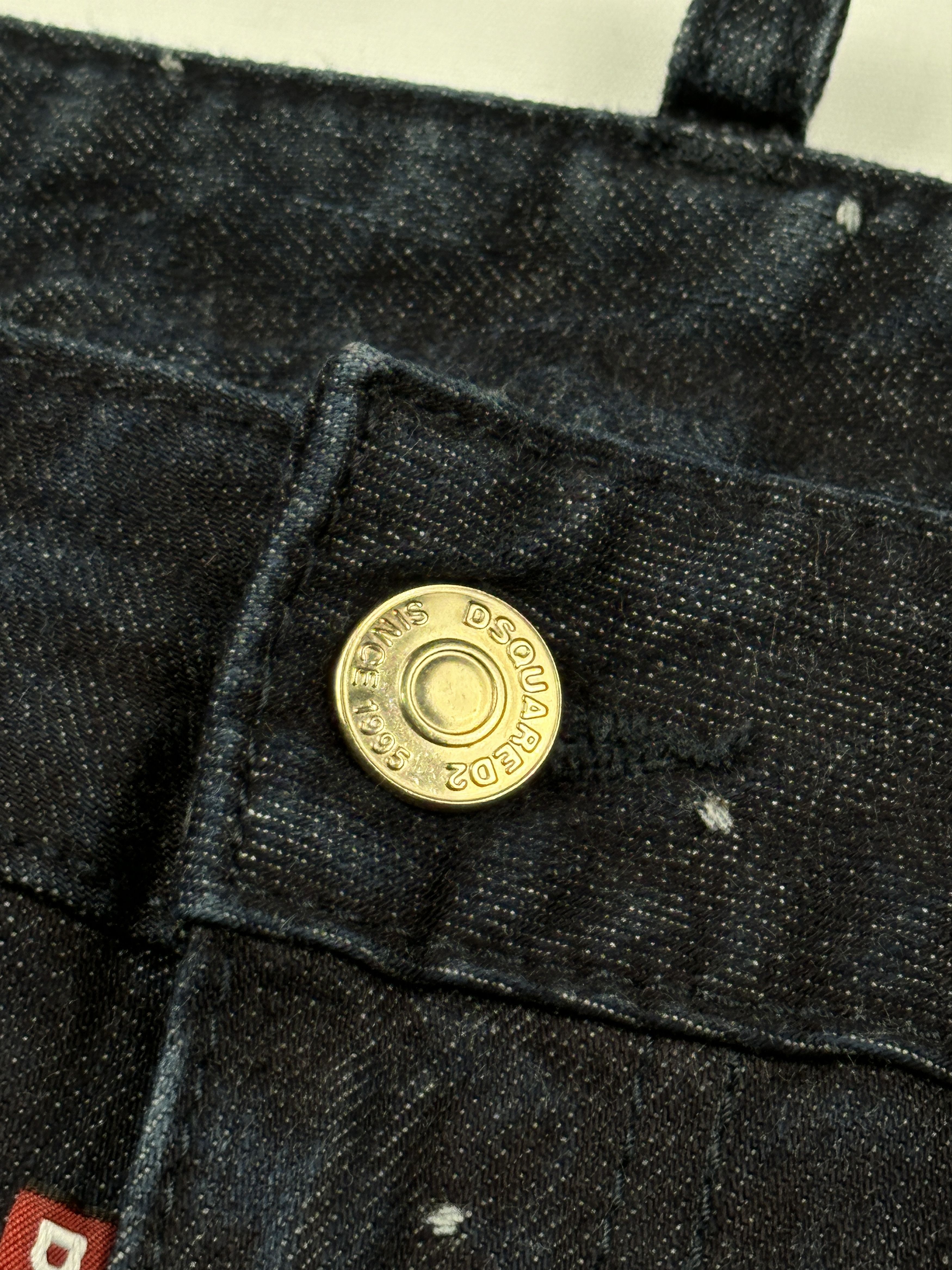 Dsquared2 Polka Dot Denim Jeans Size US 29 - 7 Thumbnail
