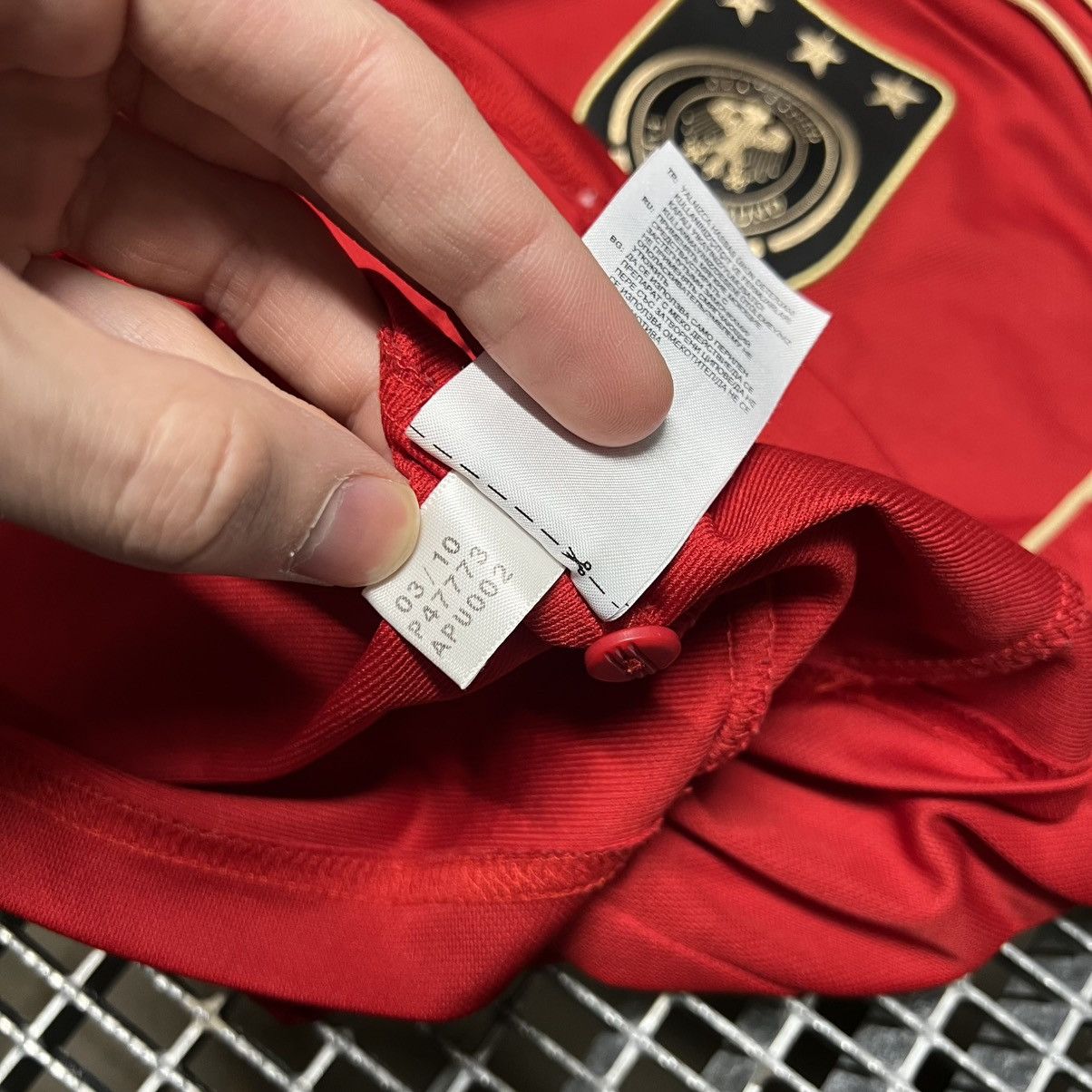 Adidas Germany 2009/2010 ADIDAS Away Football Deutschland Jersey Size US L / EU 52-54 / 3 - 9 Thumbnail