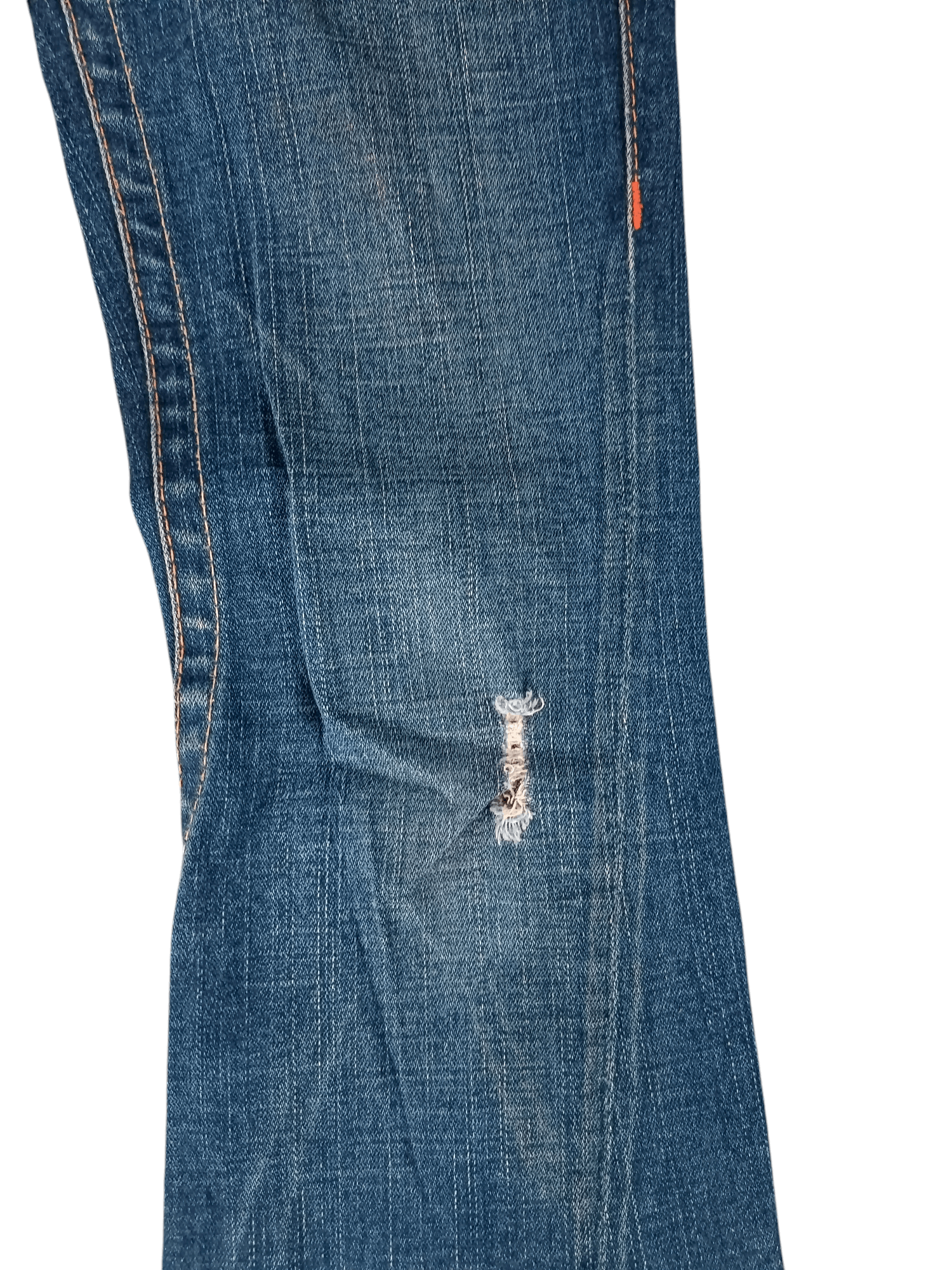 True Religion × Vintage True Religion ひ Joey Flare Distressed Unisex Jeans Size US 28 / EU 44 - 2 Thumbnail