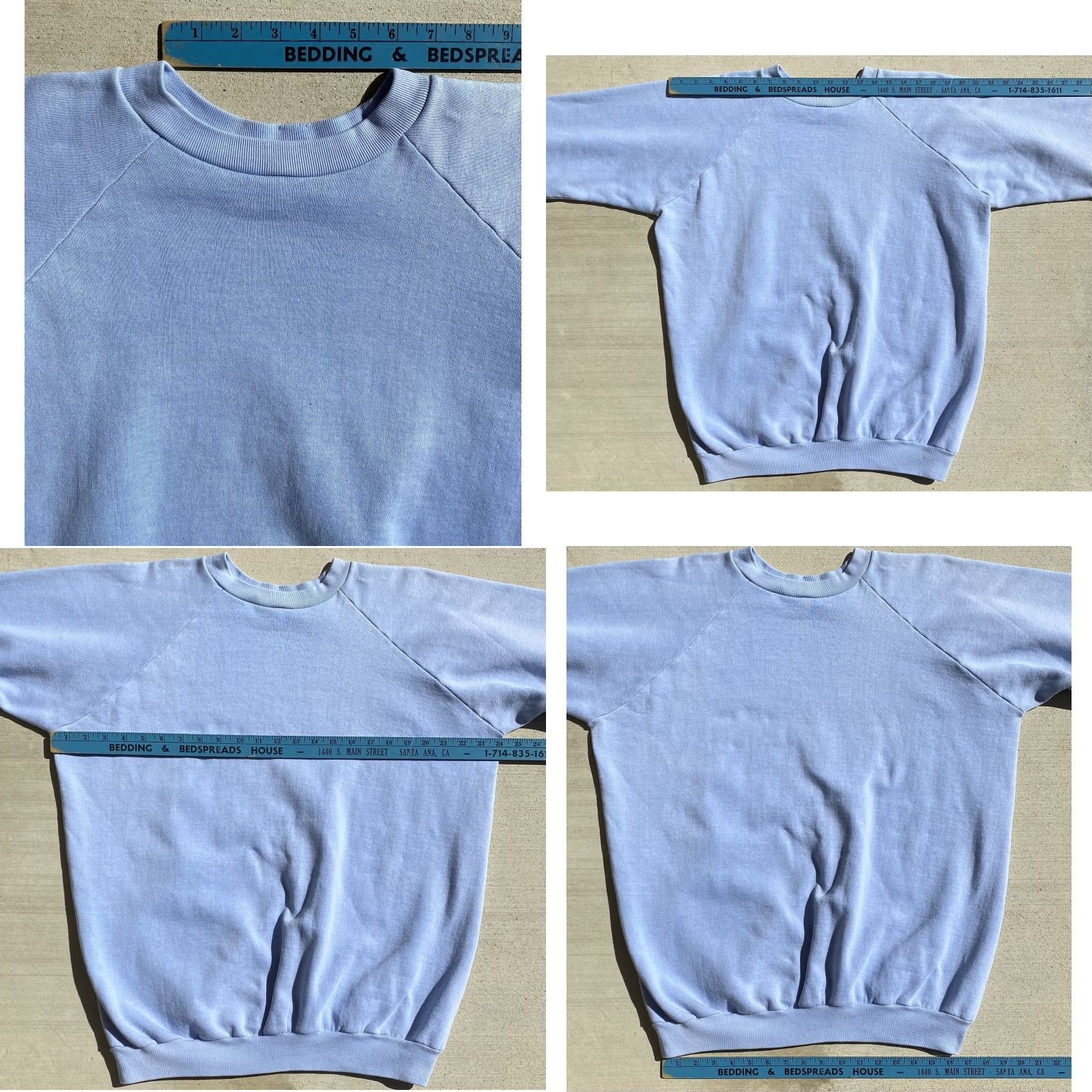 Vintage VINTAGE Healthknit Sweatshirt 3XL Blue Raglan Long Sleeve Pullover Cotton Blend Mens Women Seller Details Size US XXL / EU 58 / 5 - 10 Thumbnail