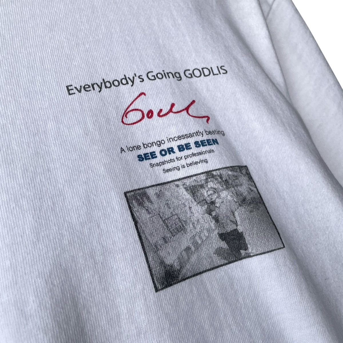 Japanese Brand Good Rock Speed Japan X Godlis Punk Photograper Tee Size US M / EU 48-50 / 2 - 5 Thumbnail