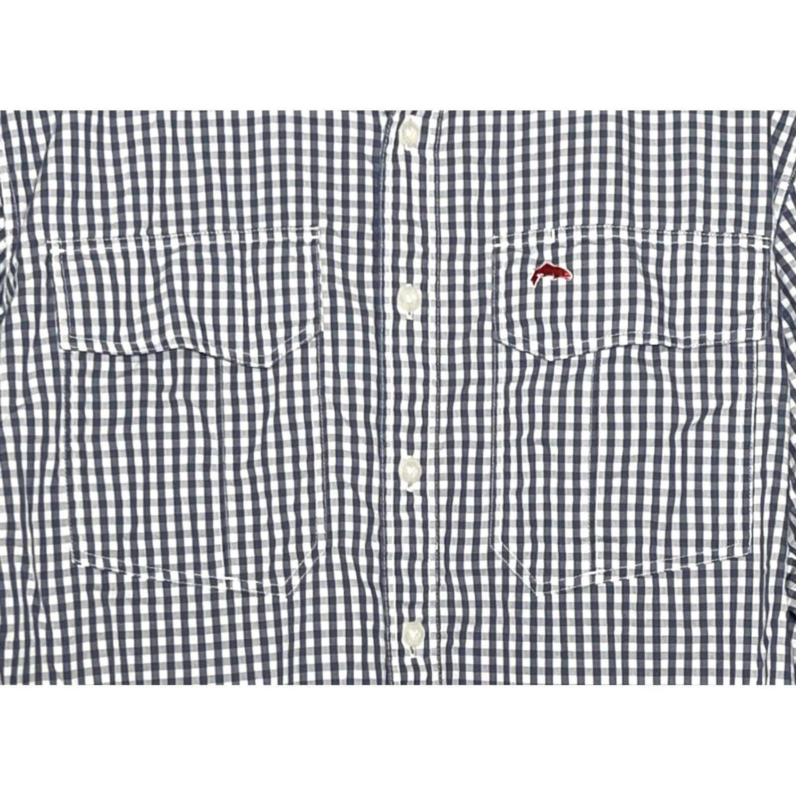 Vintage Simms Shirt Medium Blue Check Long Sleeve Outdoor Fishing Men's Size US M / EU 48-50 / 2 - 3 Thumbnail