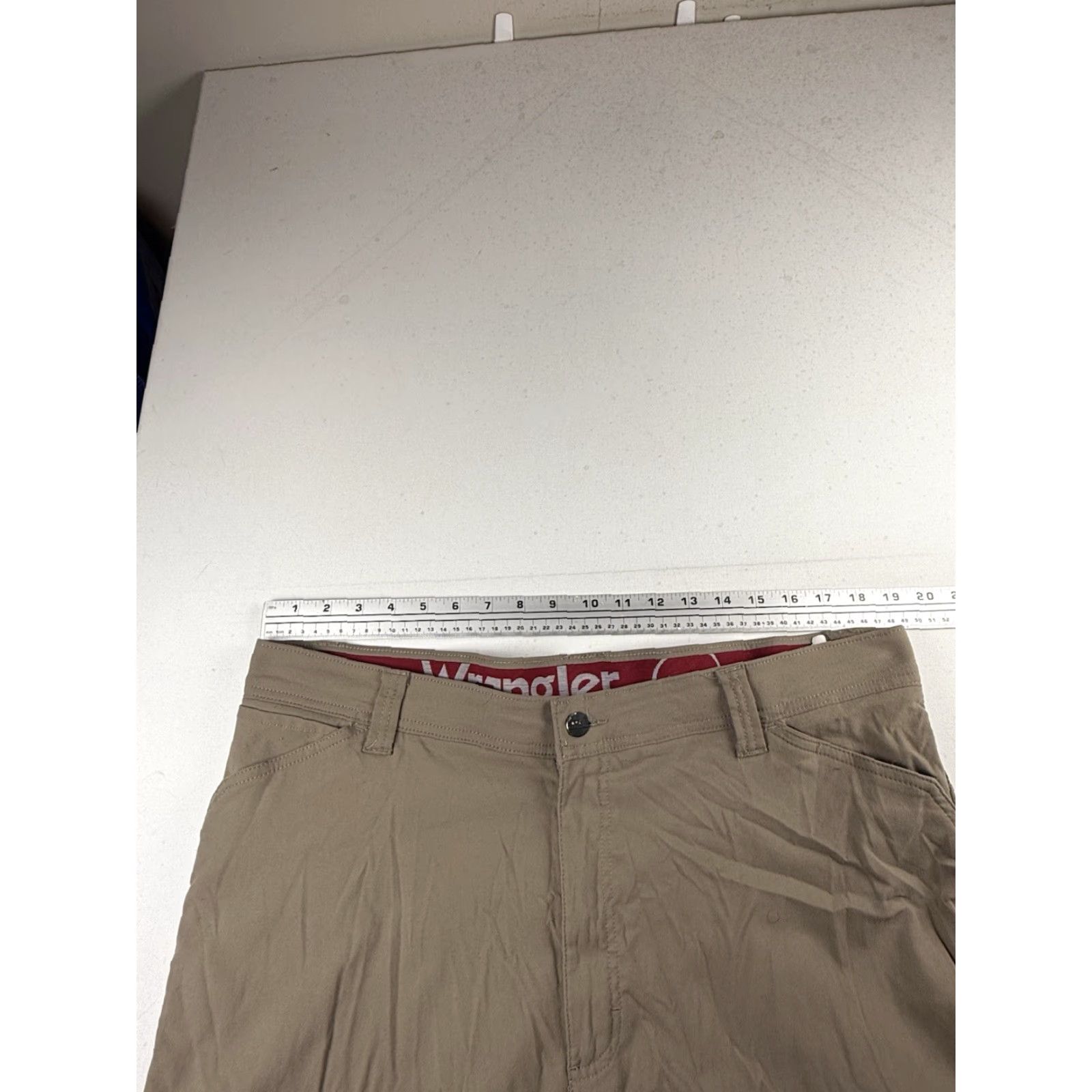 Wrangler Wrangler Pants Mens 38x32 Beige Outdoor Cargo Workwear Hiking Size US 38 / EU 54 - 5 Thumbnail