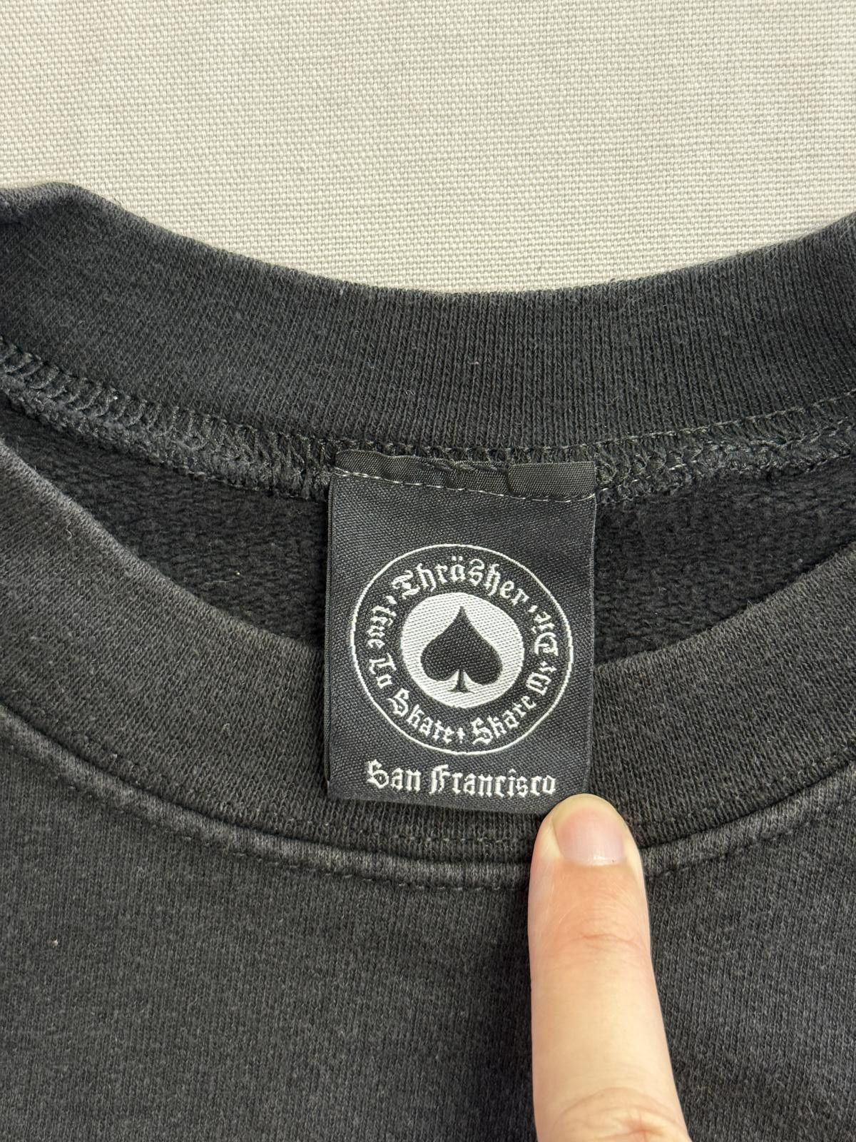 Thrasher Faded Thrasher Magazines Crewneck Japanese Sweatshirt - M Size US M / EU 48-50 / 2 - 2 Thumbnail