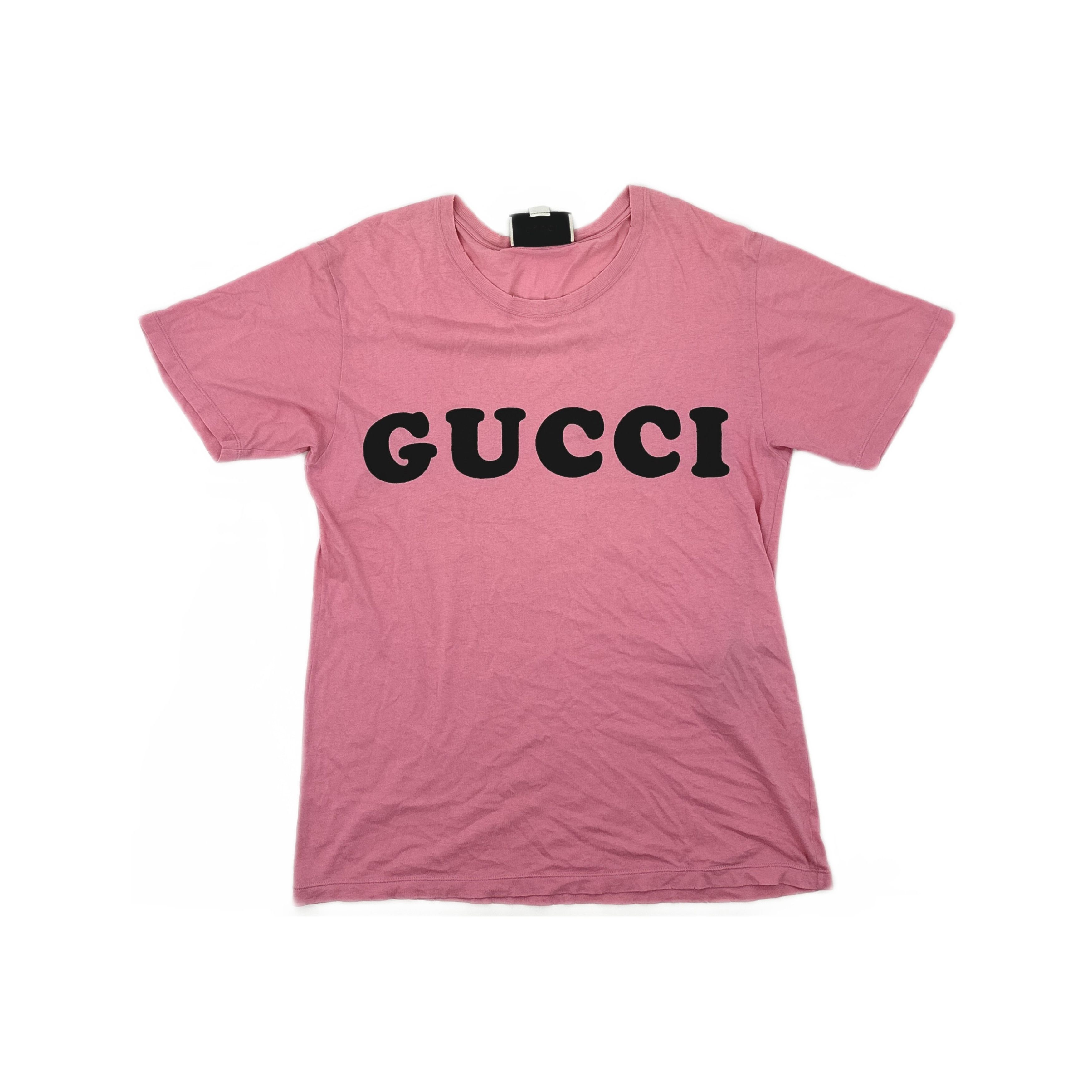 Gucci Gucci Logo T-Shirt Size S Size S / US 4 / IT 40 - 1 Thumbnail