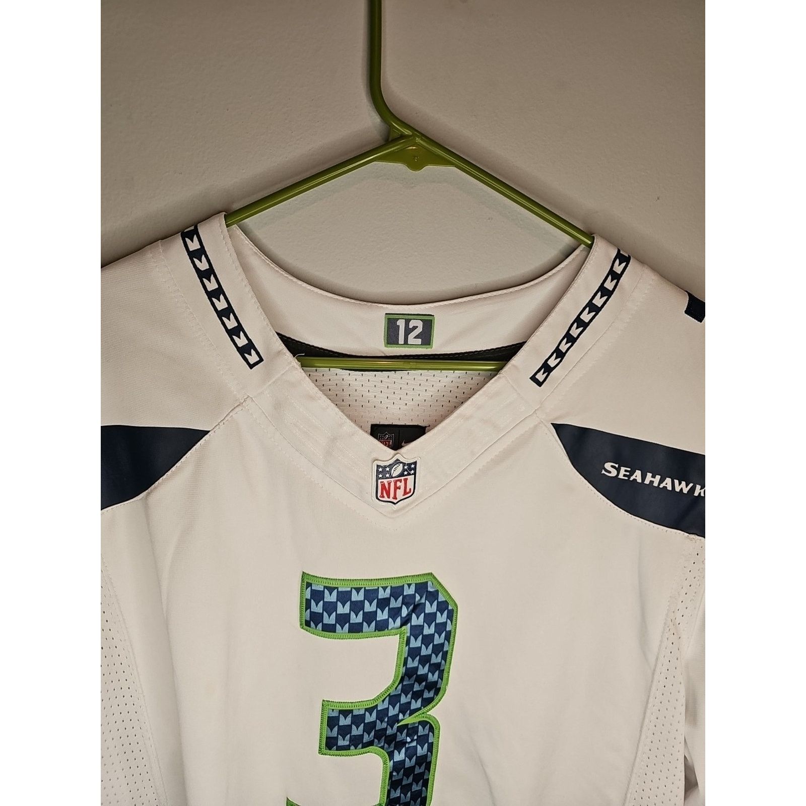Nike Nike Sewn Seattle Seahawks Russell Wilson #3 Jersey Size 52 Size US XXL / EU 58 / 5 - 3 Thumbnail