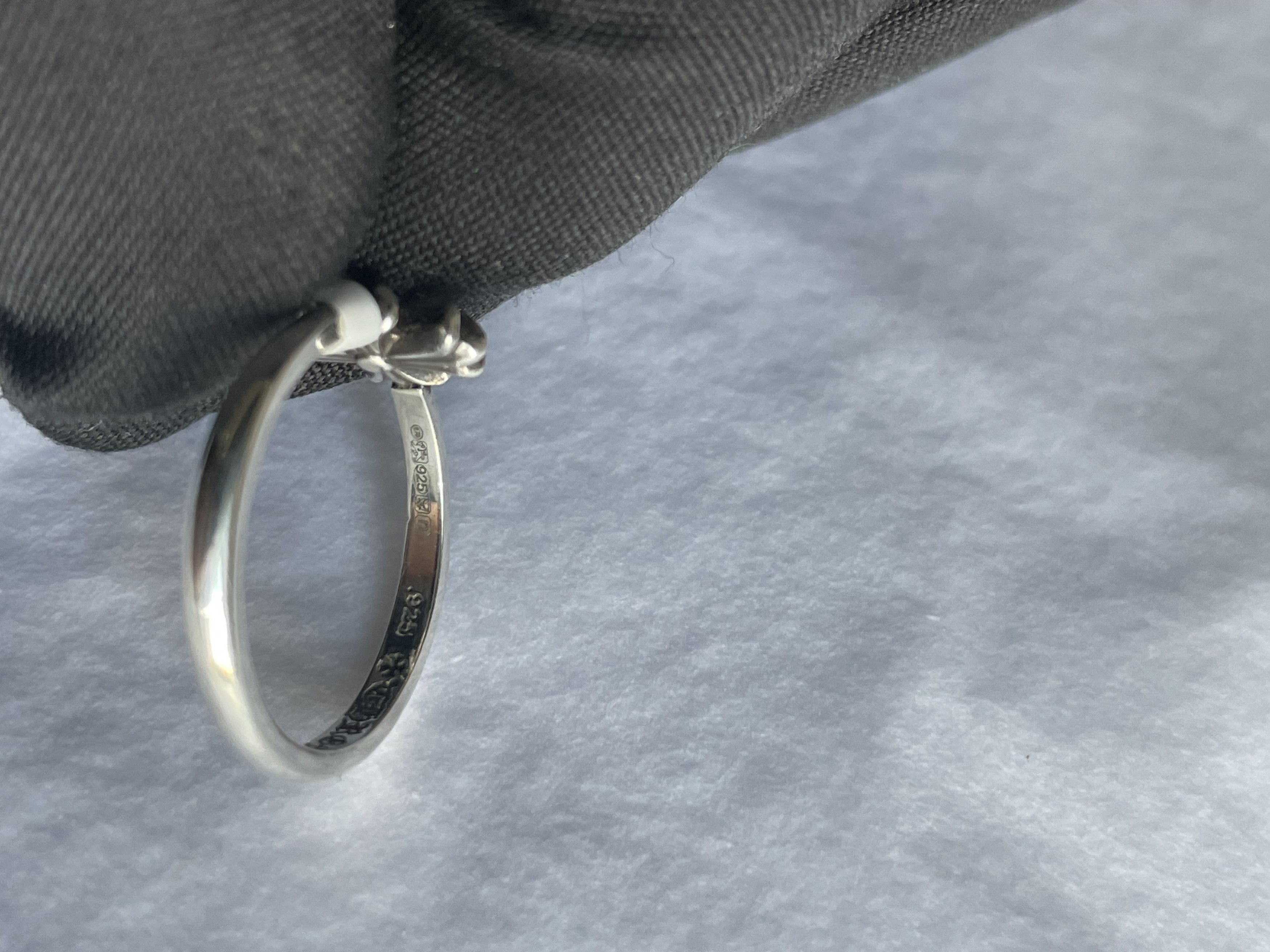 Chrome Hearts Chrome Hearts Silver Bubblegum Cross Ring Size ONE SIZE - 6 Thumbnail