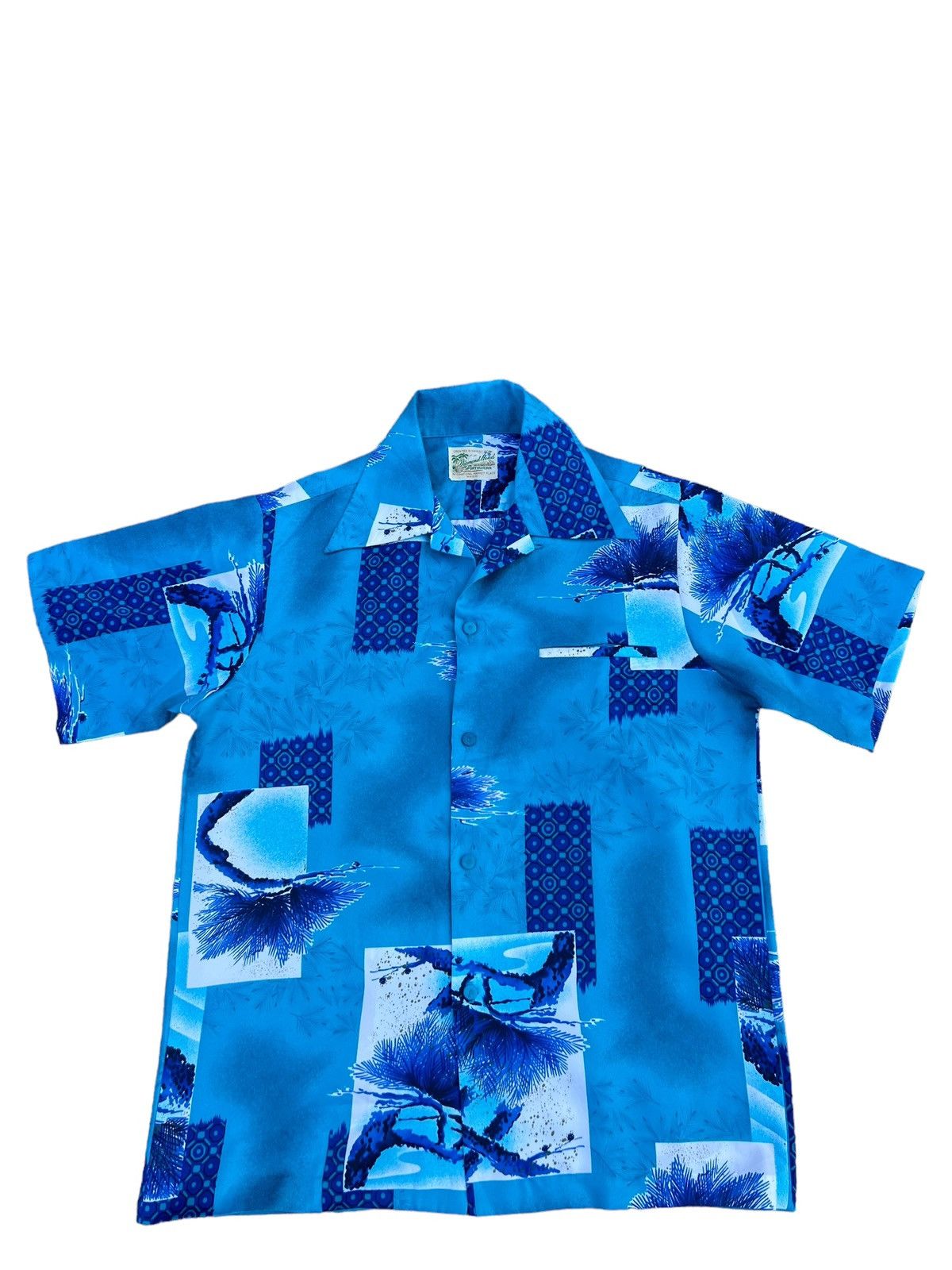 Diamond Head Vintage 70s Diamond Head Sportswear Hawaiian Shirt Size US L / EU 52-54 / 3 - 1 Thumbnail