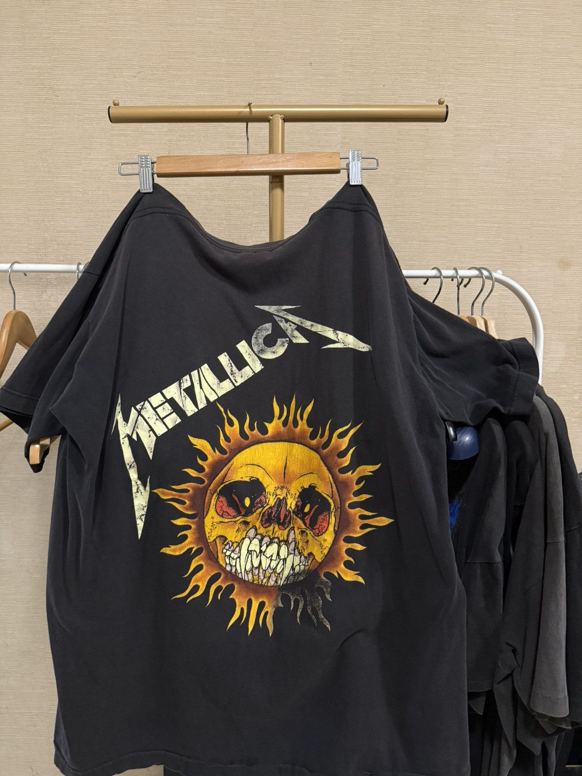 Band Tees Vintage 1990s Metallica Pushead Sun Size US XL / EU 56 / 4 - 18 Thumbnail