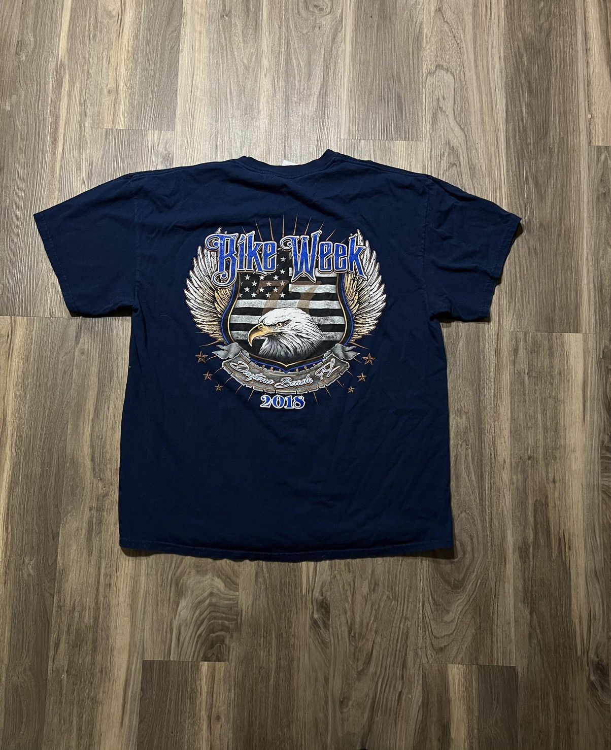 T-shirt Bike Week Daytona Beach 2011 - Taille XL, Coton, Neuf Avec Étiquettes, Thème Moto Harley