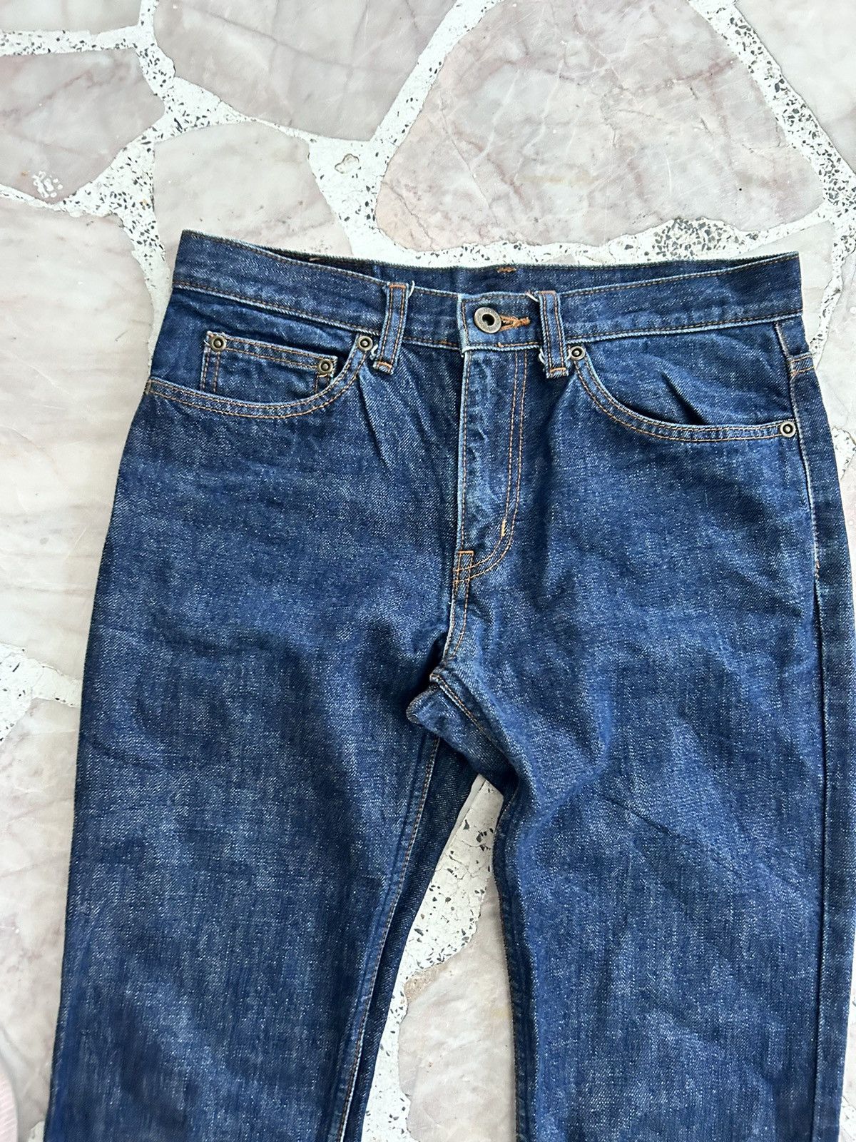 Hysteric Glamour Japan Navy Blue Denim Wide Flared Size US 30 / EU 46 - 5 Thumbnail