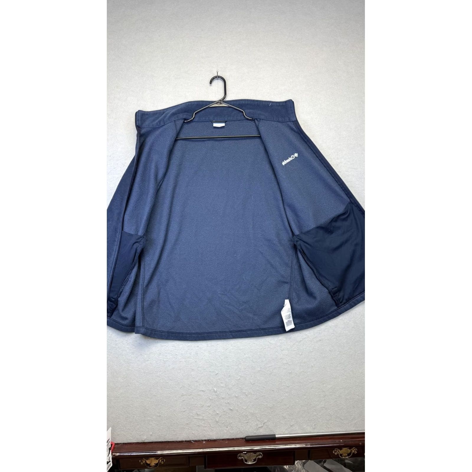 Vintage Columbia Vest Mens 3XL Blue Fleece Full Zip Pockets Outdoor Hiking Casual Warm Size US XXL / EU 58 / 5 - 6 Thumbnail