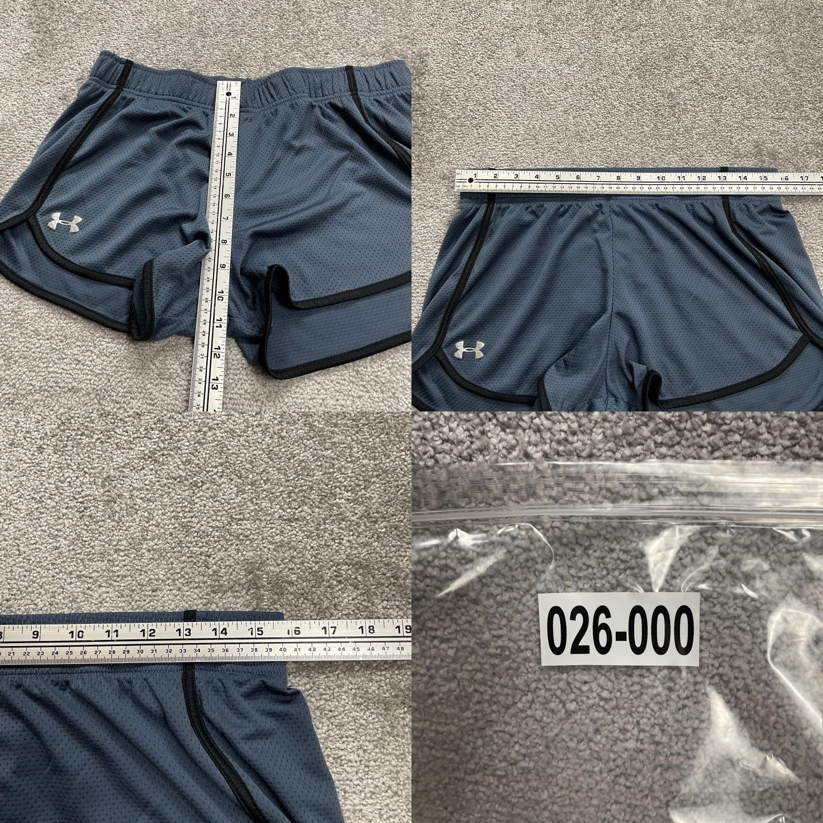 Under Armour Under Armour Women Shorts Active Blue 32x3 M Mbps? Size 32" / US 10 / IT 46 - 8 Thumbnail