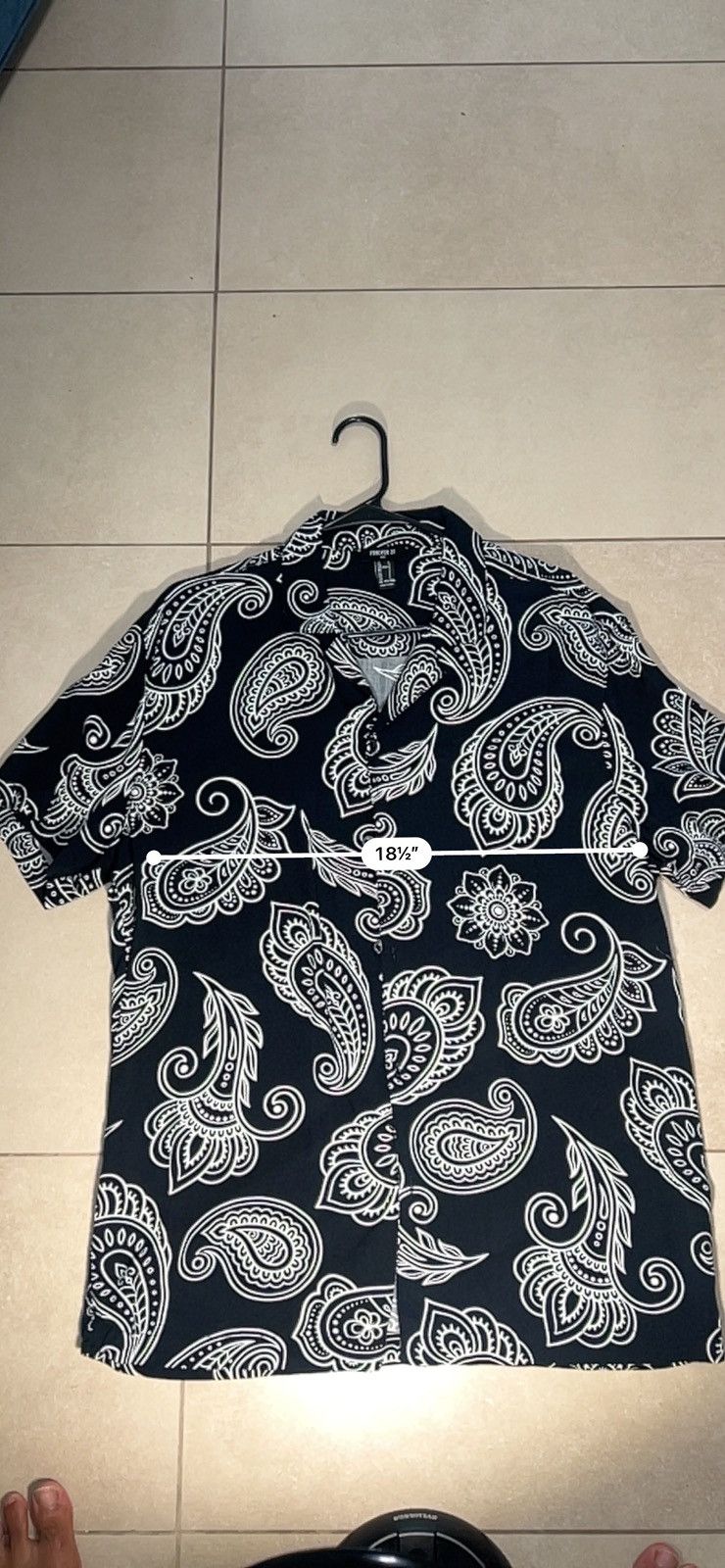 Forever 21 FOREVER 21 MANDALE BUTTON UP Size US L / EU 52-54 / 3 - 5 Thumbnail