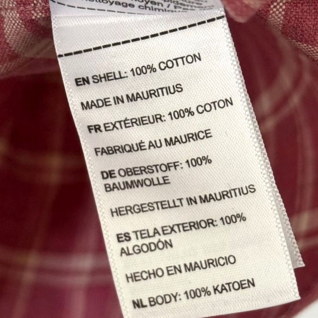 UNTUCKit UNTUCKit Red Plaid Button Down Flannel Long Sleeve Cotton Mens-L Size US L / EU 52-54 / 3 - 7 Thumbnail