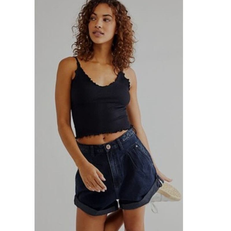 Free People New FREE PEOPLE OneTeaspoon Streetwalkers High-Waist Shorts Size 24" / US 00 / IT 34 - 4 Thumbnail