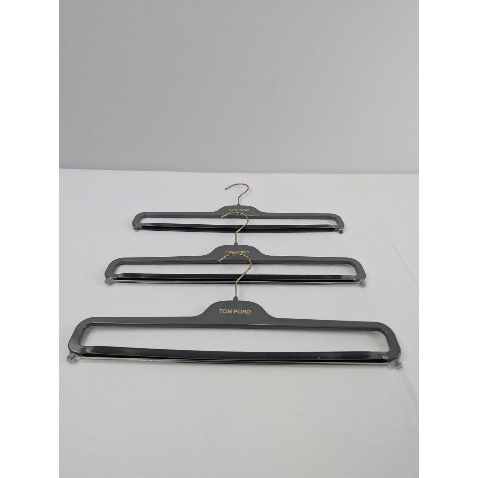 Tom Ford o1rshd1 Size: OS / 3 Pack Clip Hangers in Black Size ONE SIZE - 3 Thumbnail