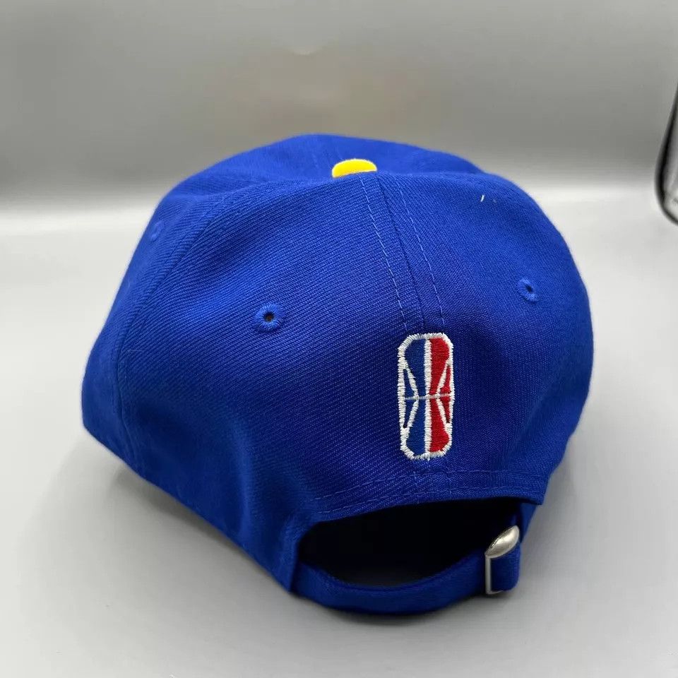 New Era Golden State Warriors GSW Hat Men Blue Strap Back Cap New Size ONE SIZE - 4 Thumbnail