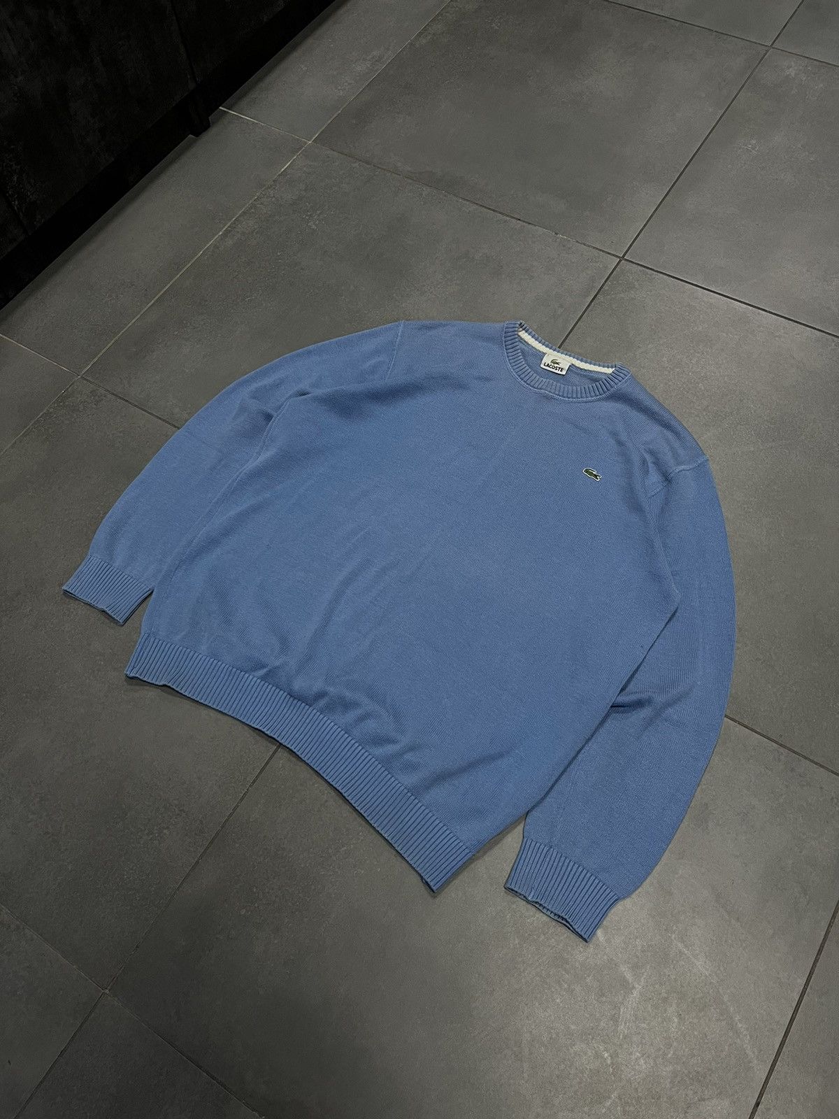 Lacoste × Vintage Sweater Vintage Lacoste Rare Size US XL / EU 56 / 4 - 2 Thumbnail