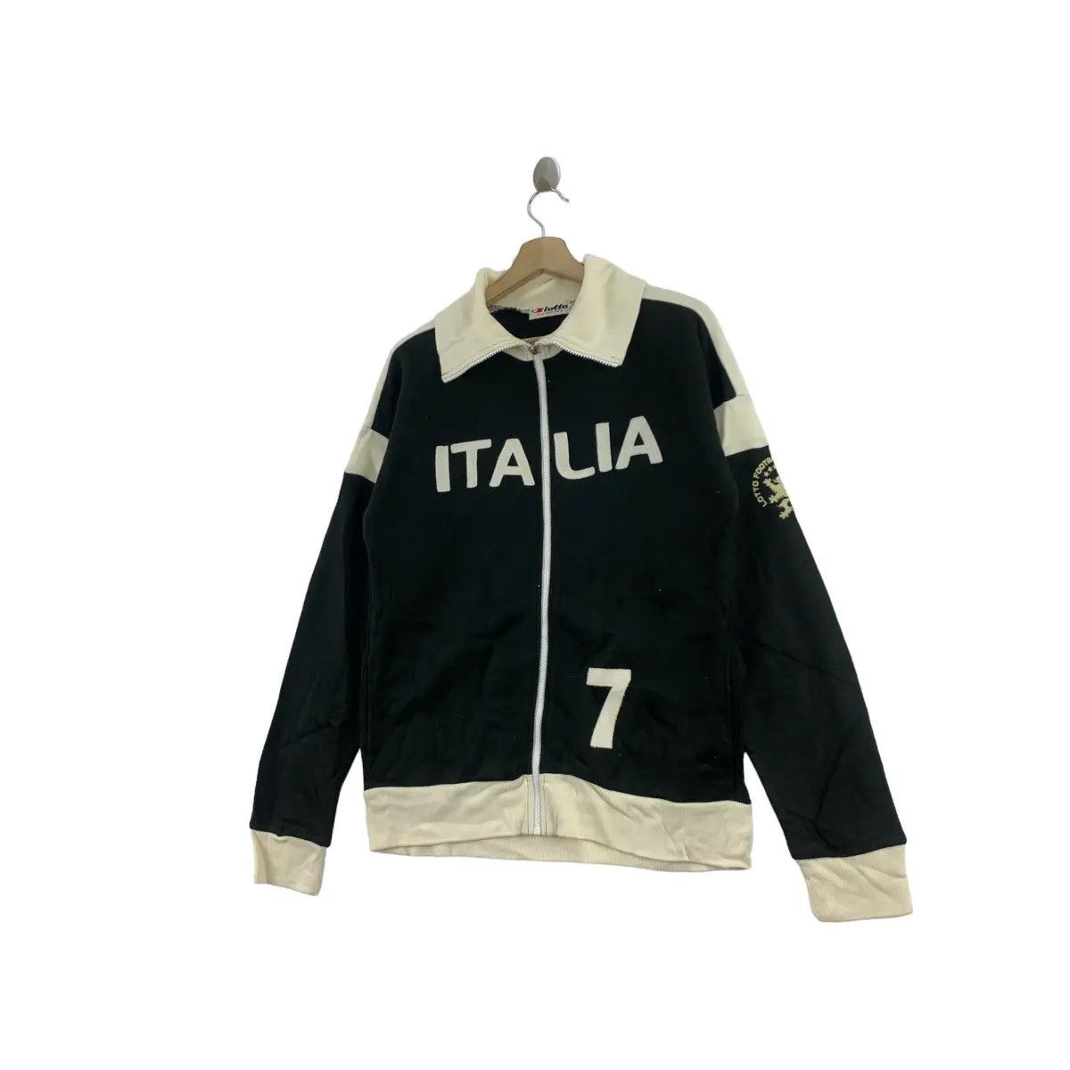 Vintage Vintage LOTTO ITALIA FOOTBALL Italy No 7 Baggio Jacket Size US M / EU 48-50 / 2 - 5 Thumbnail