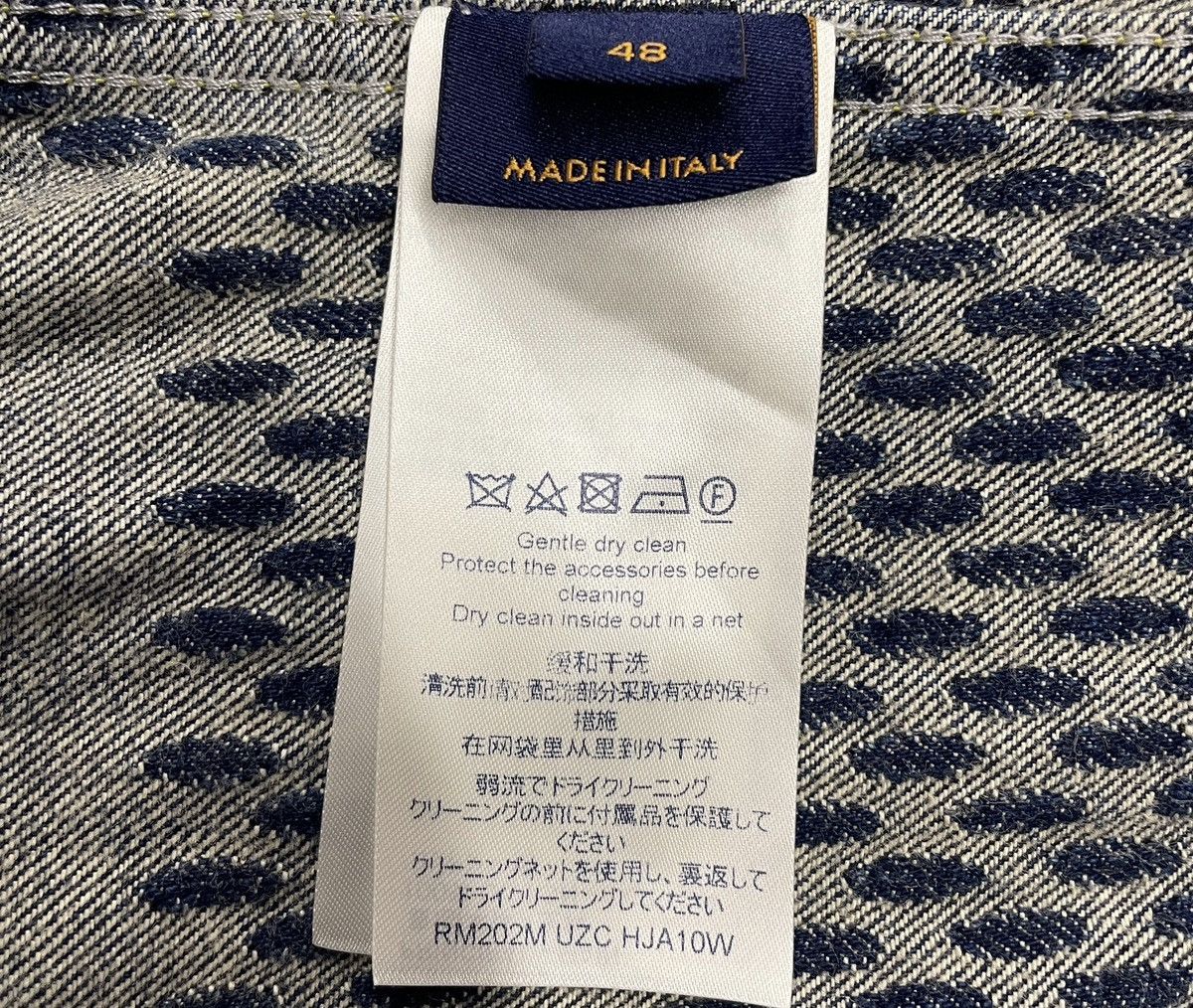Louis Vuitton × Nigo Louis Vuitton x Nigo 48 Patchwork Monogram Denim Jacket Blue Size US M / EU 48-50 / 2 - 8 Thumbnail