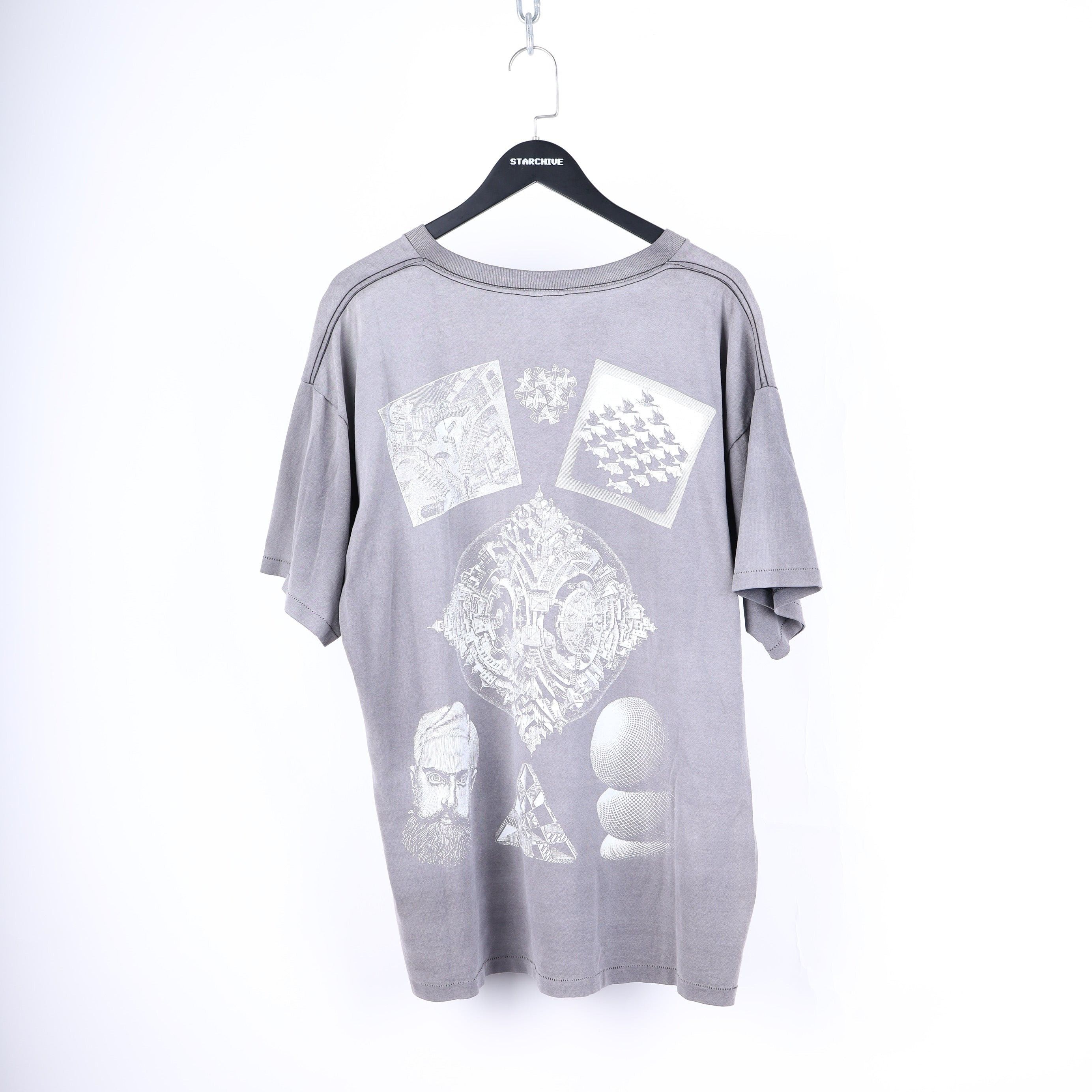 Vintage MC ESCHER FADED VINTAGE T-SHIRT Size US XL / EU 56 / 4 - 7 Thumbnail