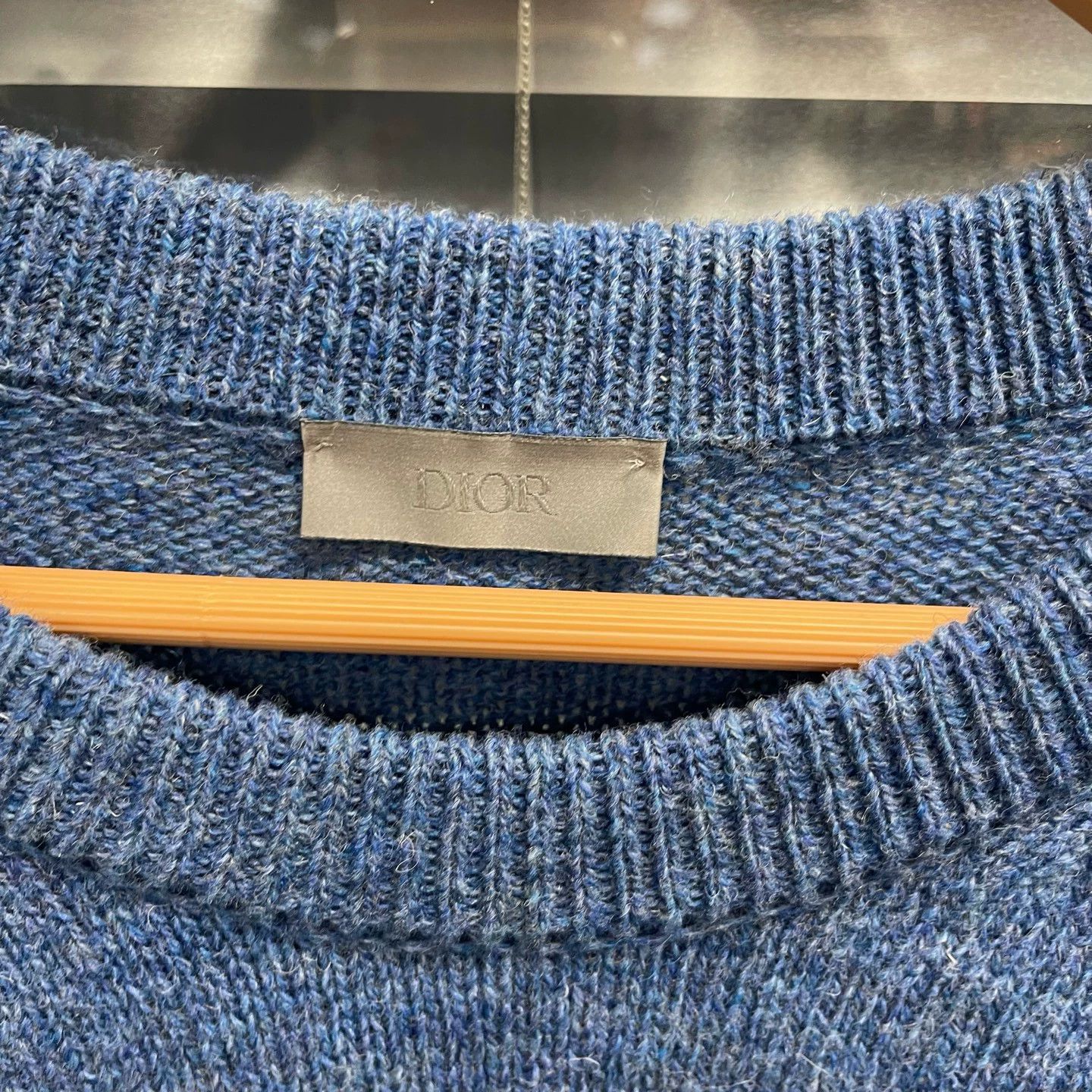 Dior Dior CD Embroidered Logo Knit Sweater L Size Size US L / EU 52-54 / 3 - 3 Thumbnail