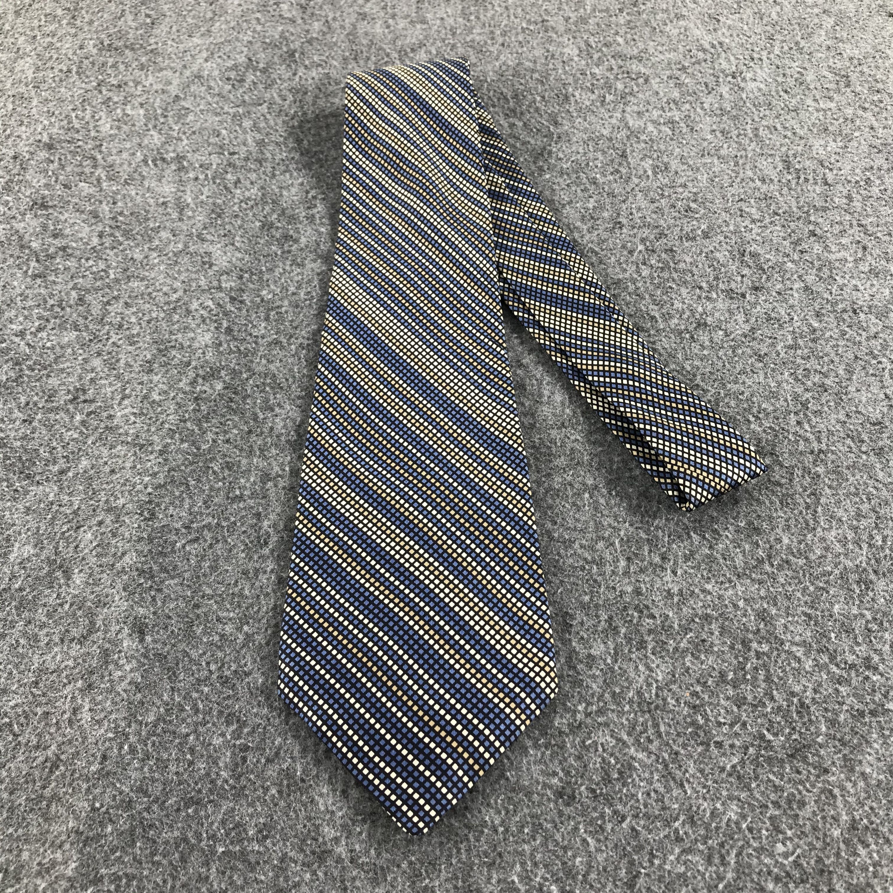 Vintage × Yves Saint Laurent Vintage Yves Saint Laurent Retro Design Silk Neck Ties T20 Size ONE SIZE - 1 Thumbnail