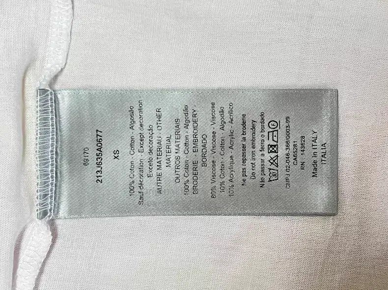 Dior Dior Atelier Paris black and white color block slogan shor Size US XS / EU 42 / 0 - 7 Thumbnail