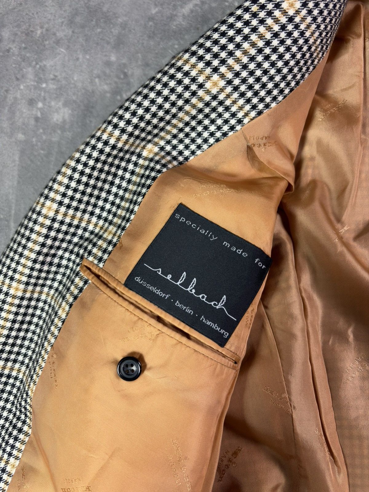 Kiton Kiton Napoli 100% Cashmere Plaid Check Grey Blazer Jacket 52 Size 42R - 13 Thumbnail