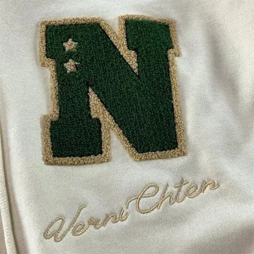 Japanese Brand 2022 New Letter Flocking Towel Embroidered Zipper Hoodies Size US M / EU 48-50 / 2 - 3 Thumbnail