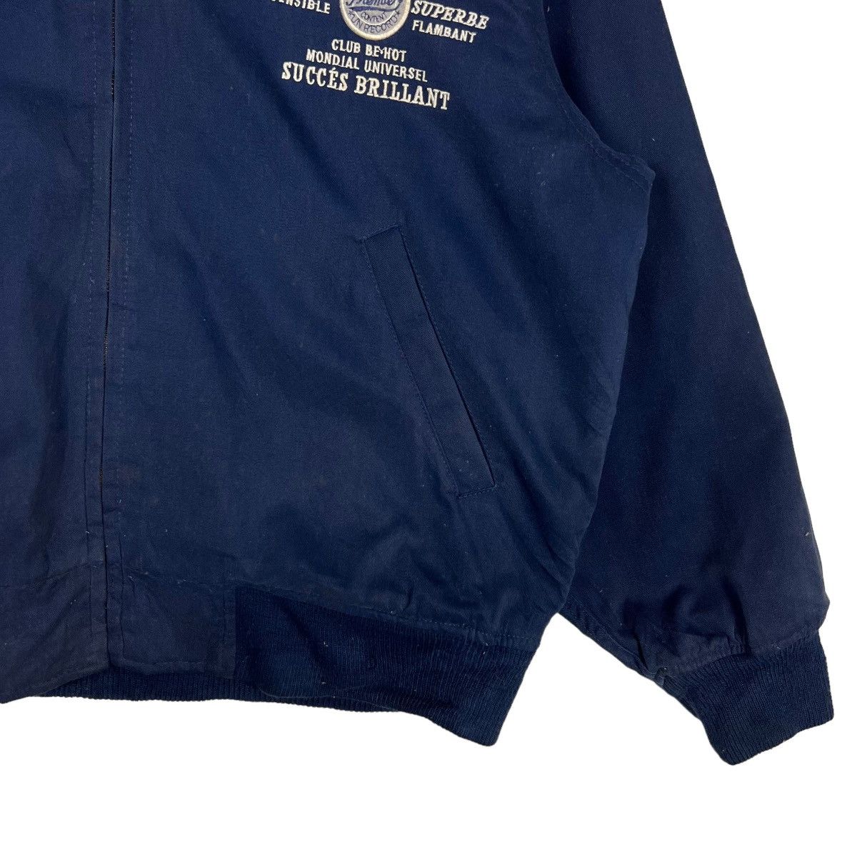 Japanese Brand VINTAGE BE HOP HOODIE BOMBER JACKET Size US L / EU 52-54 / 3 - 5 Thumbnail
