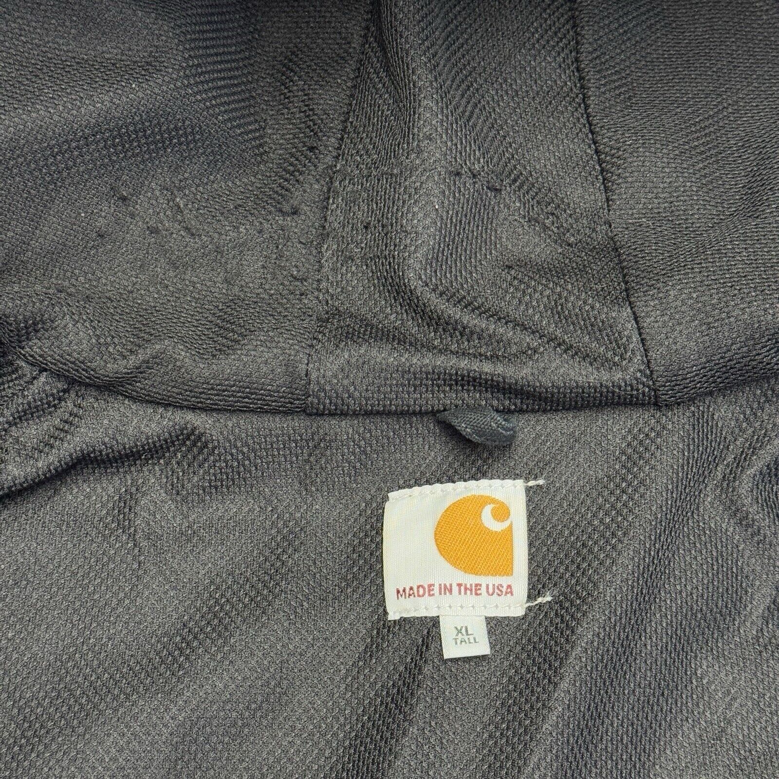 Carhartt Vintage Carhartt J131 Jacket Mens XL Tall Black Full Zip The Size US XL / EU 56 / 4 - 8 Thumbnail