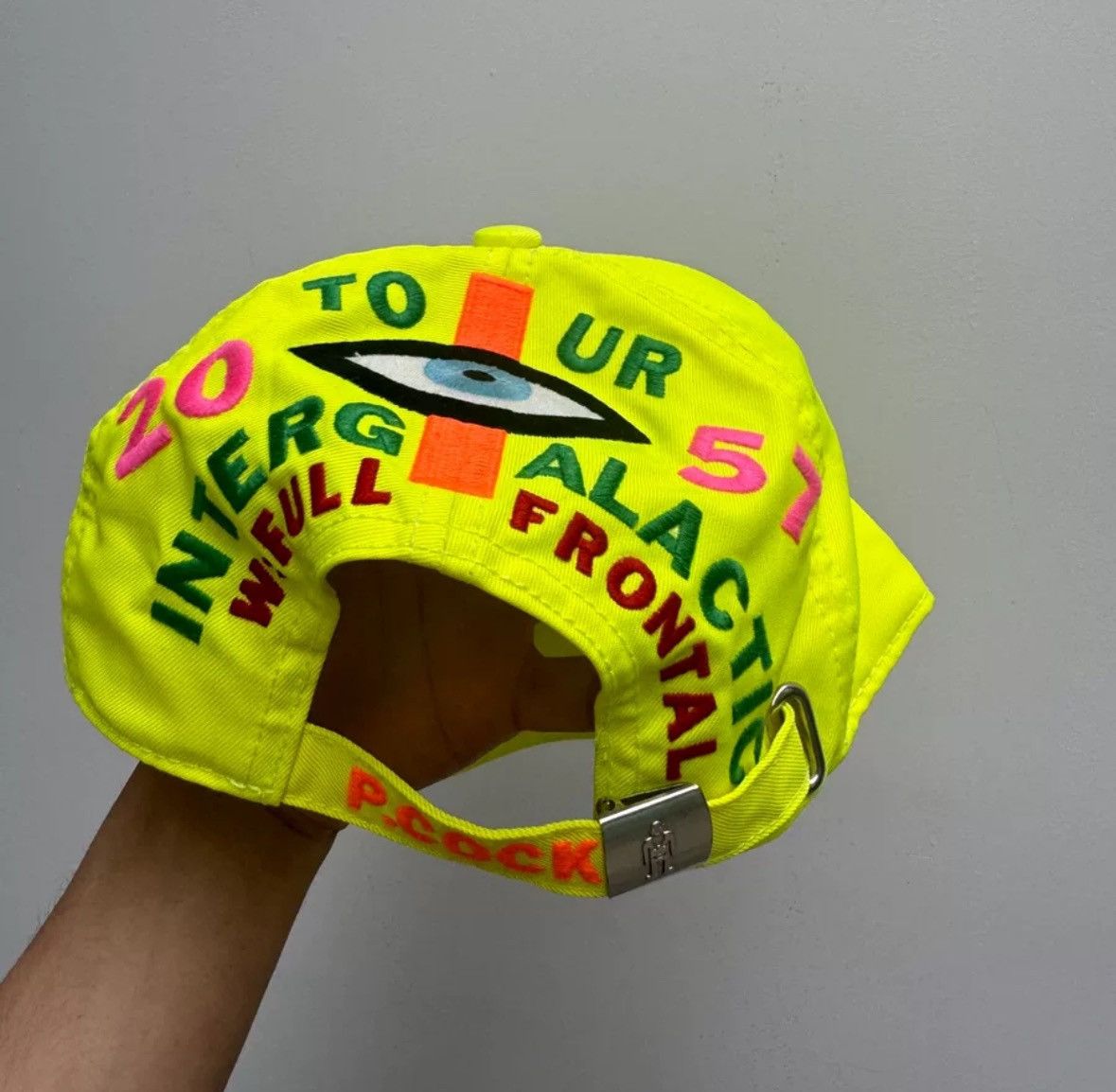 Walter Van Beirendonck Walter Van Beirendonck Big brimmed Eye Embroidered Hat Size ONE SIZE - 7 Thumbnail
