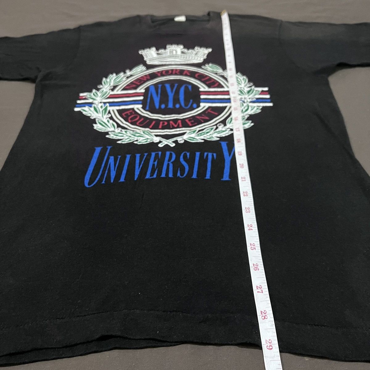 Vintage Vintage 90s NYC NEW YORK CITY UNIVERSITY Promo Tee Size US L / EU 52-54 / 3 - 7 Thumbnail