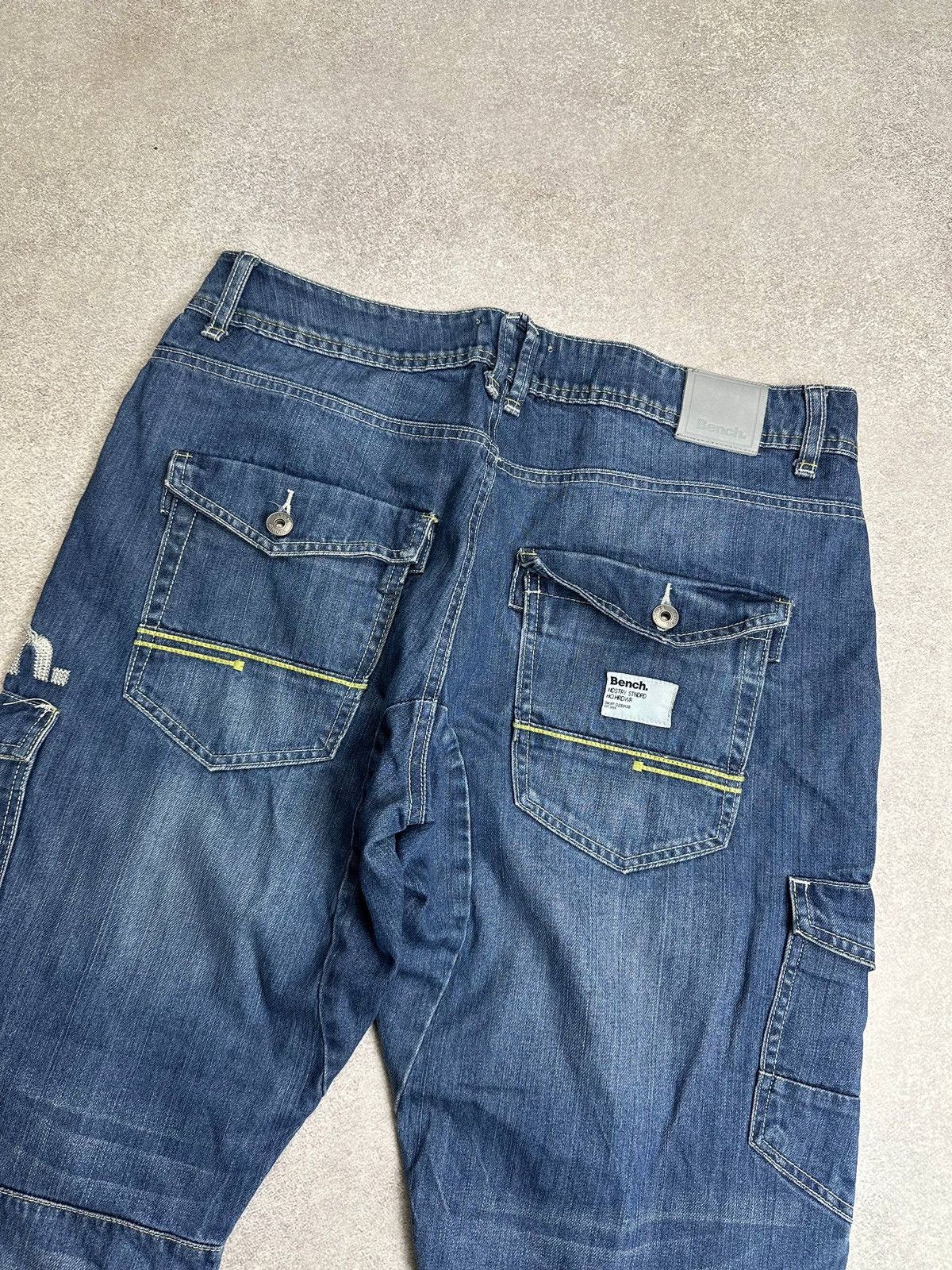 Bench Vintage JPG Bench Archival Moto Baggy Cargo Jeans Hysteric Size US 34 / EU 50 - 4 Thumbnail