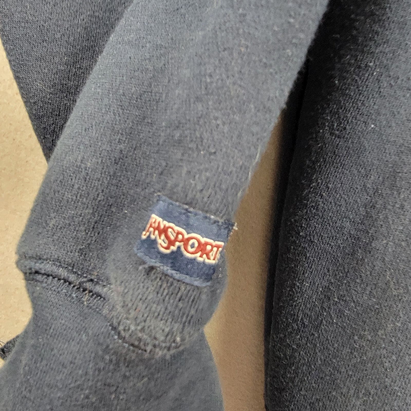 Jansport 90s Vintage Roger Williams University ZipUp Blue Sz L (463) Size US L / EU 52-54 / 3 - 5 Thumbnail