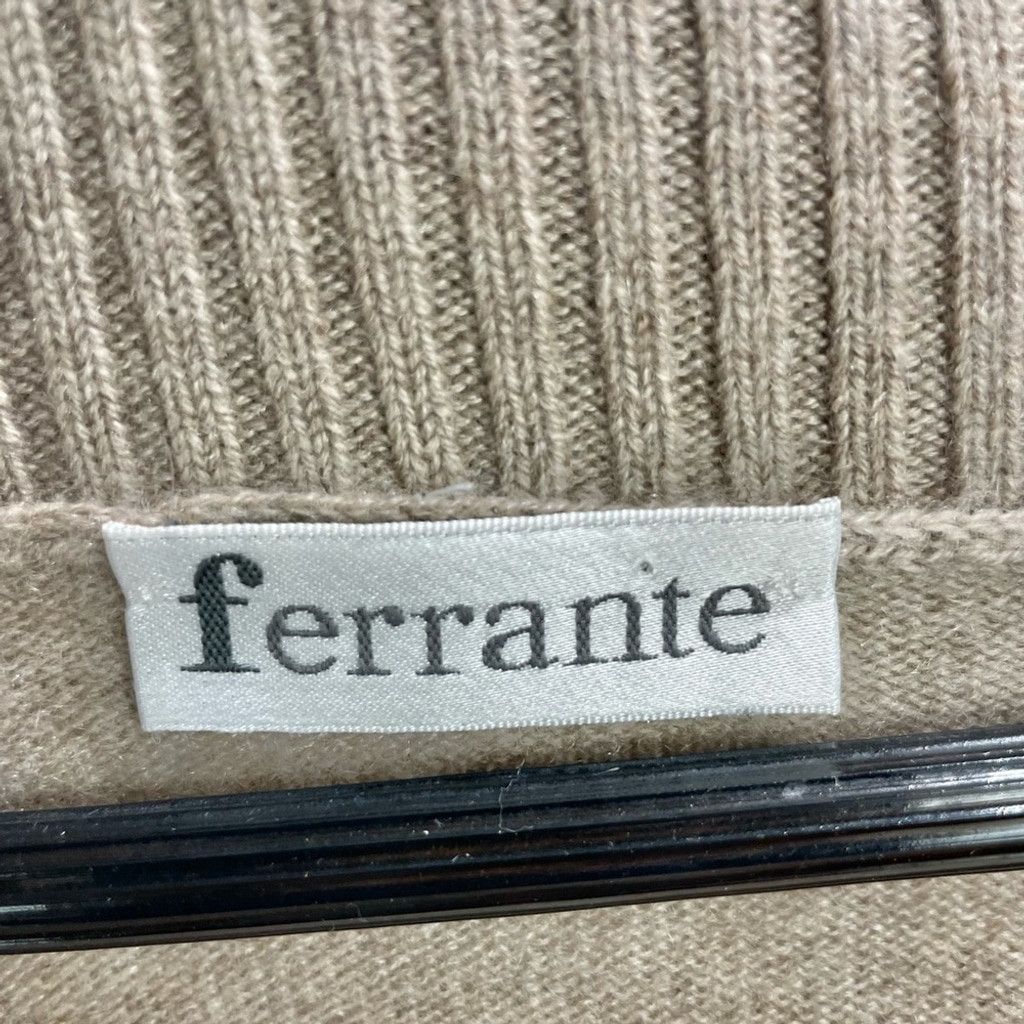 Other Ferrante Italy 100% Cashmere Beige Shawl Collar Sweater- M Size M / US 6-8 / IT 42-44 - 5 Thumbnail