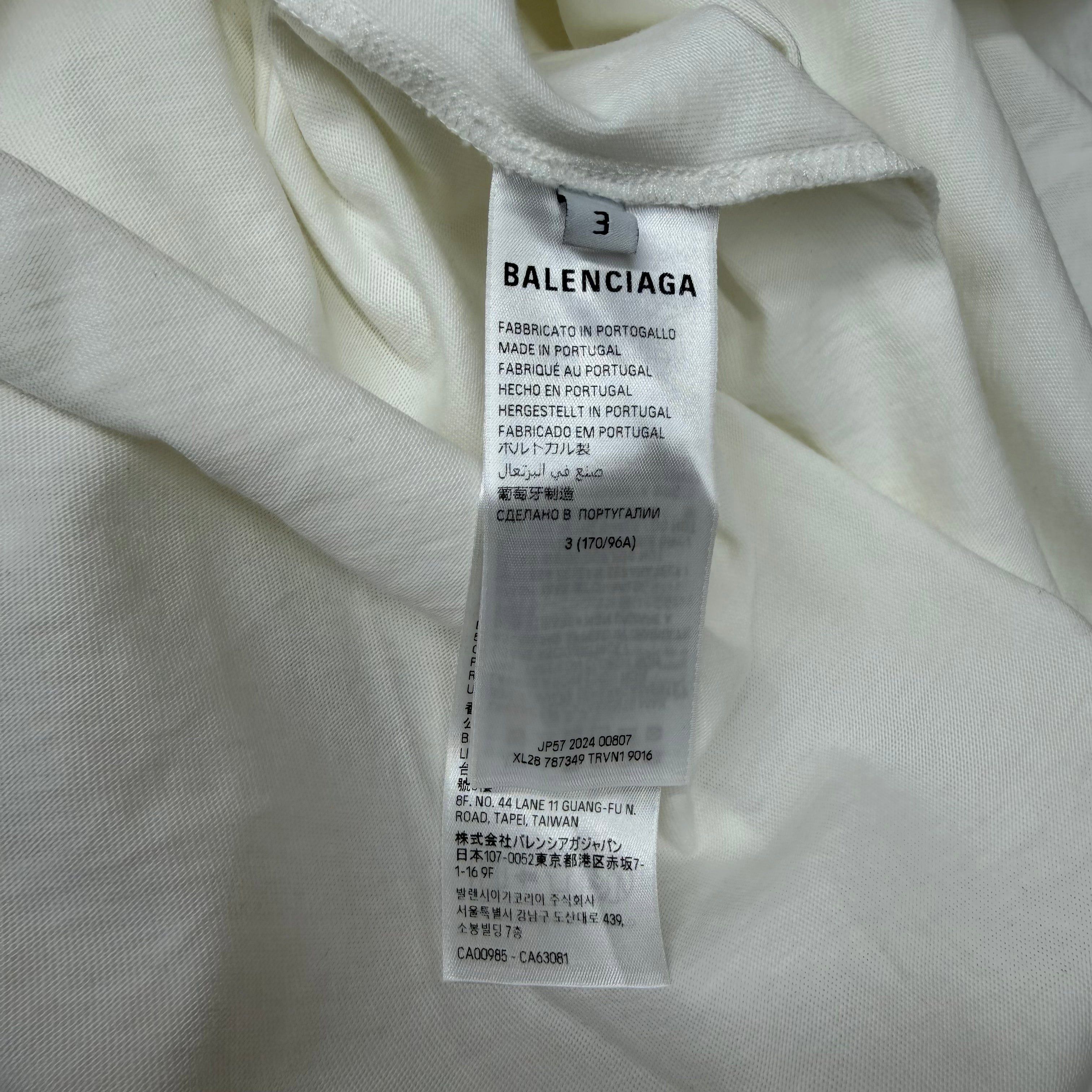 Balenciaga Balenciaga Champs-Elysees Oversized Tee 3 (XXXL) Size US XXL / EU 58 / 5 - 4 Thumbnail