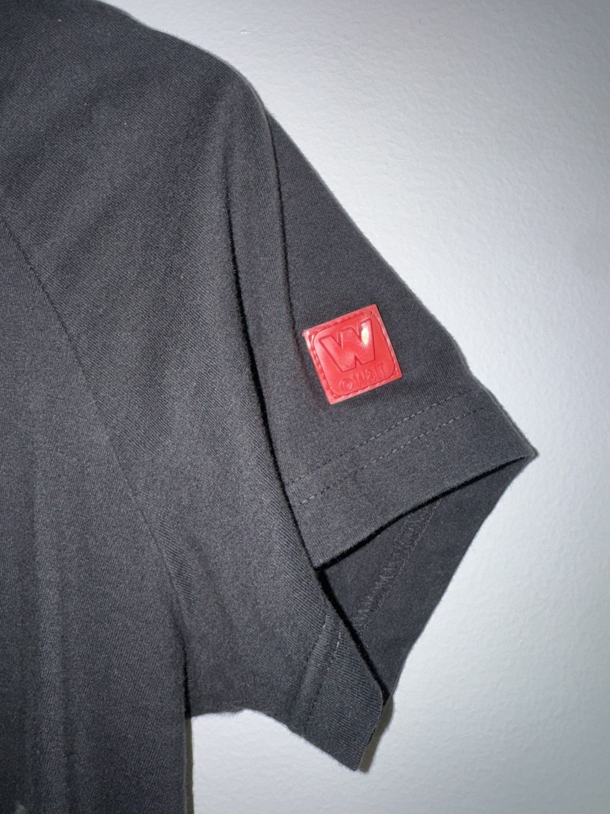 Walter Van Beirendonck W&LT one sleeve asymmetrical T-Shirt Size US L / EU 52-54 / 3 - 3 Thumbnail